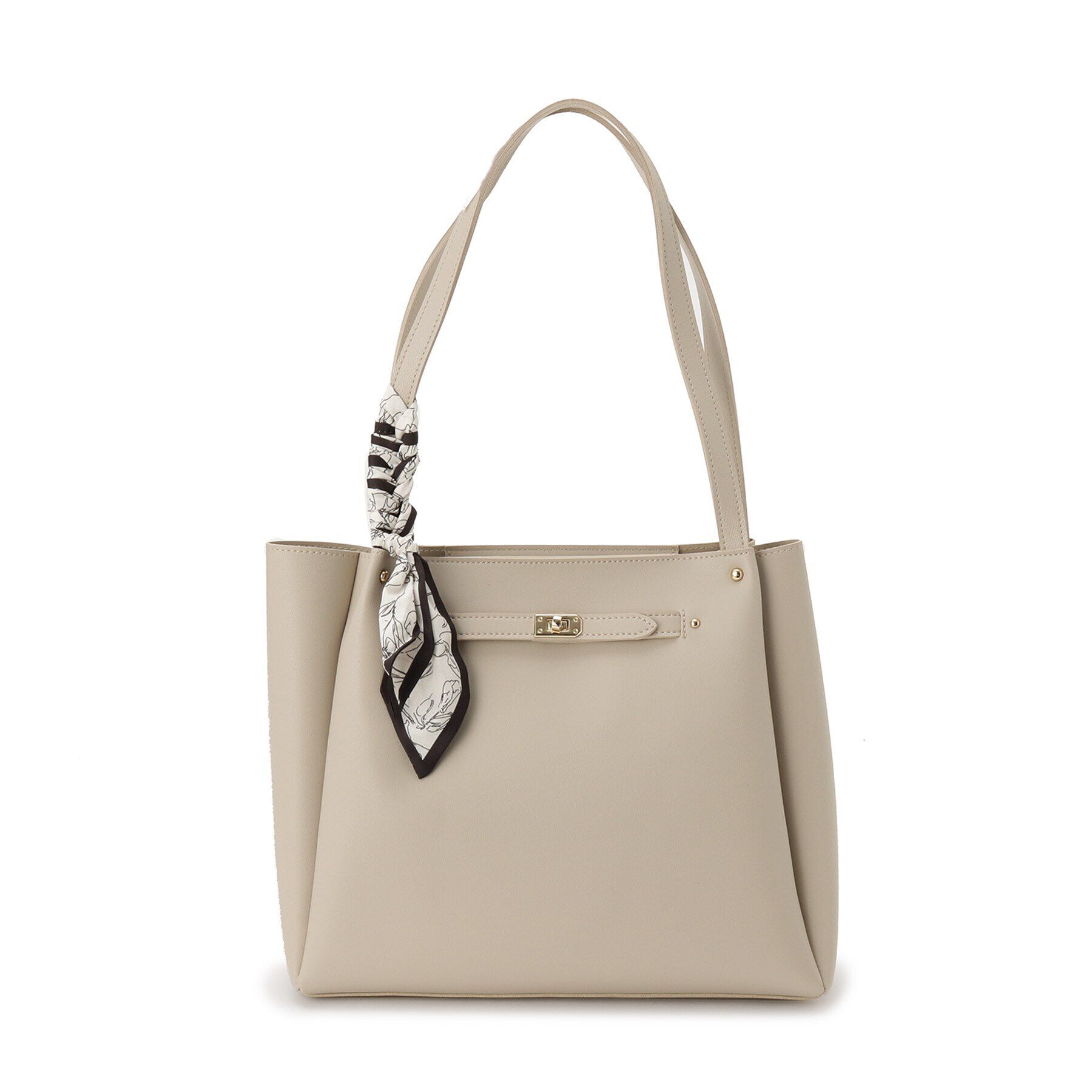 grove「人間工学ベルトタックスカーフ付きトート」|トートバッグ|