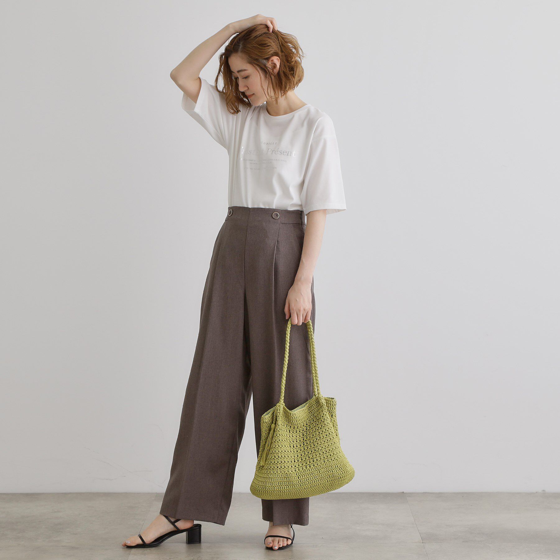 grove「タッセルレーヨントート」|トートバッグ|