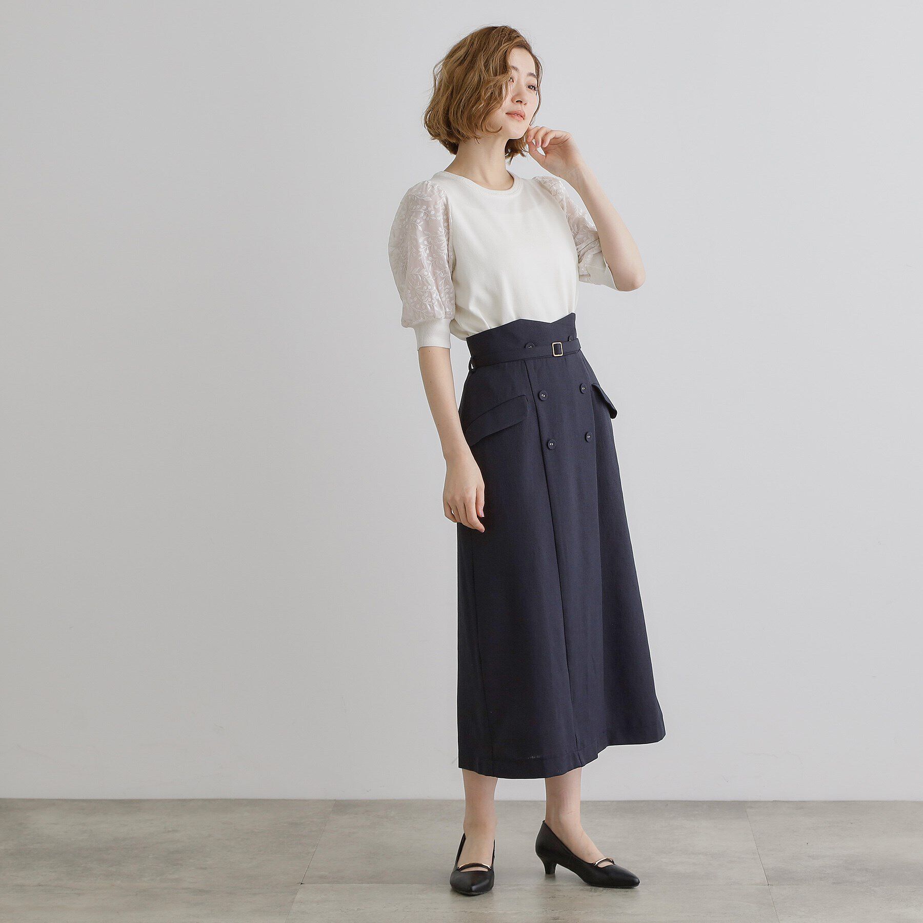 grove「カナパトレンチライクスカート」|スカート|