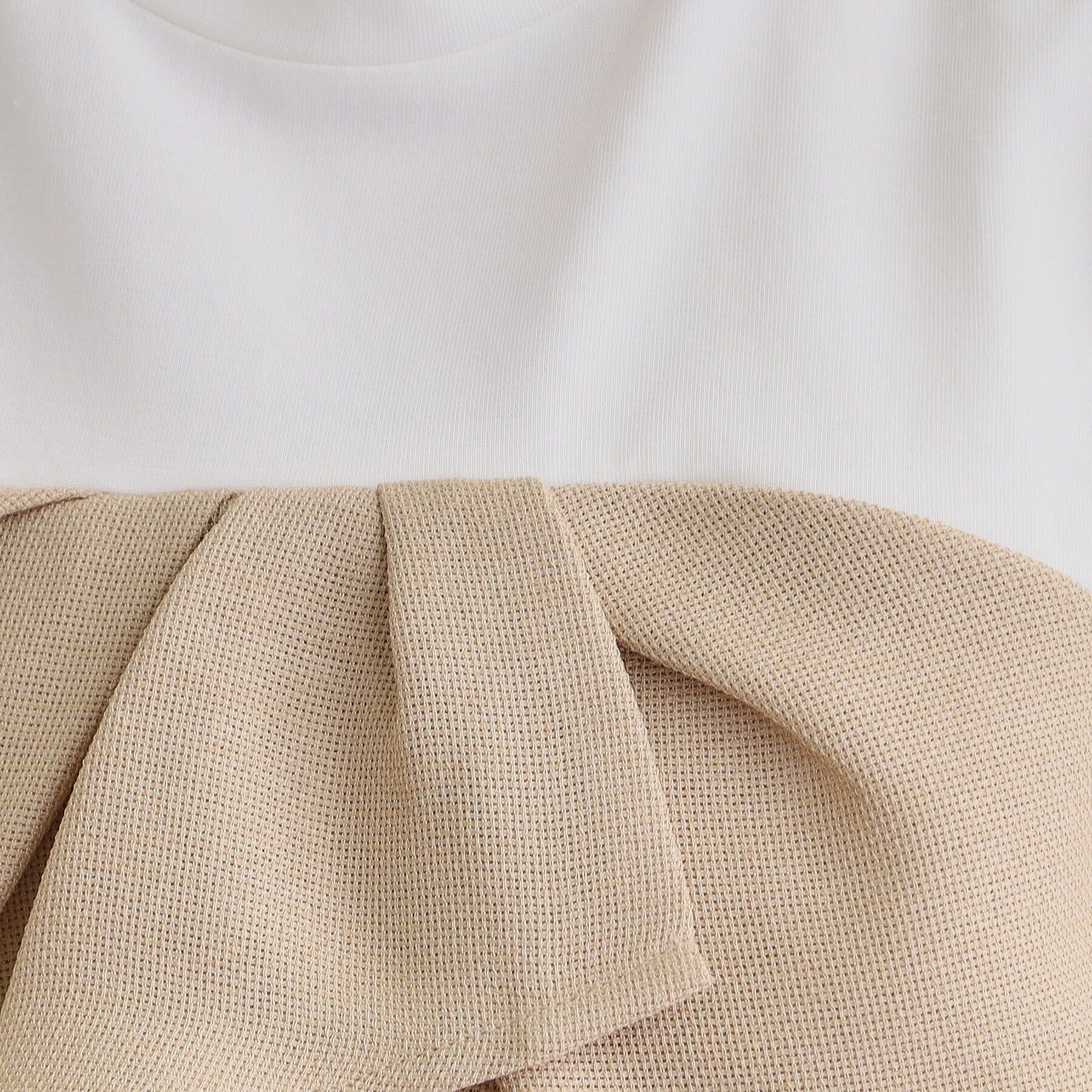 grove「【大人のリゾートスタイル/SETUP】麻調ビスチェドッキングT」|Tシャツ・カットソー|