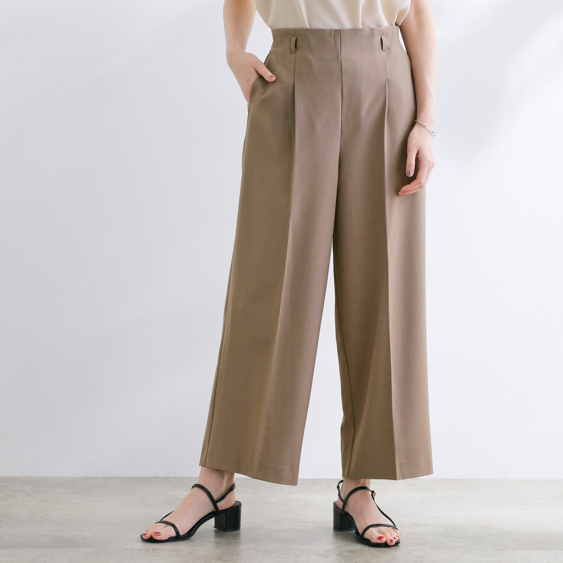 grove「美バランスが叶う　ハイウエストワイドパンツ」|その他|