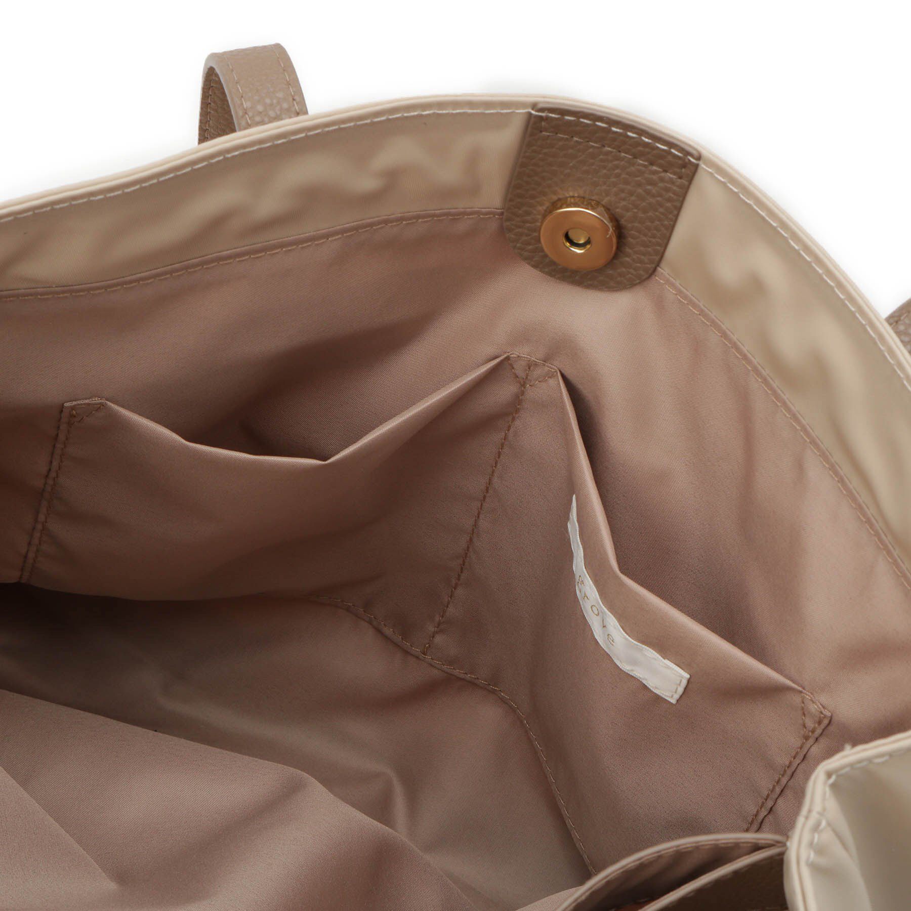 grove「【撥水・軽量】ベルトナイロンコンビA4トート」|トートバッグ|