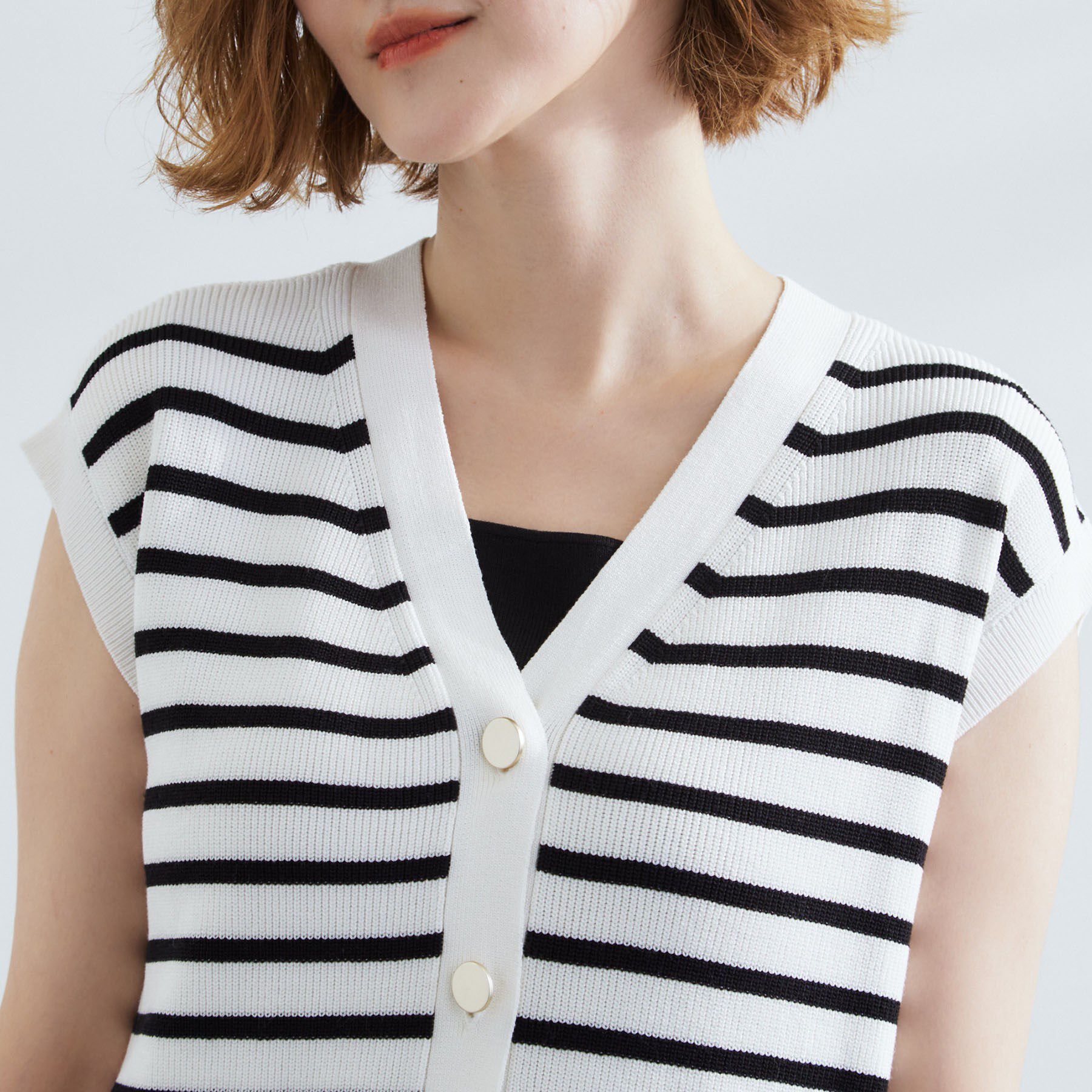 grove「【2点SET】可愛く着まわせる！便利なニットベスト＆スカートセット」|スーツ|