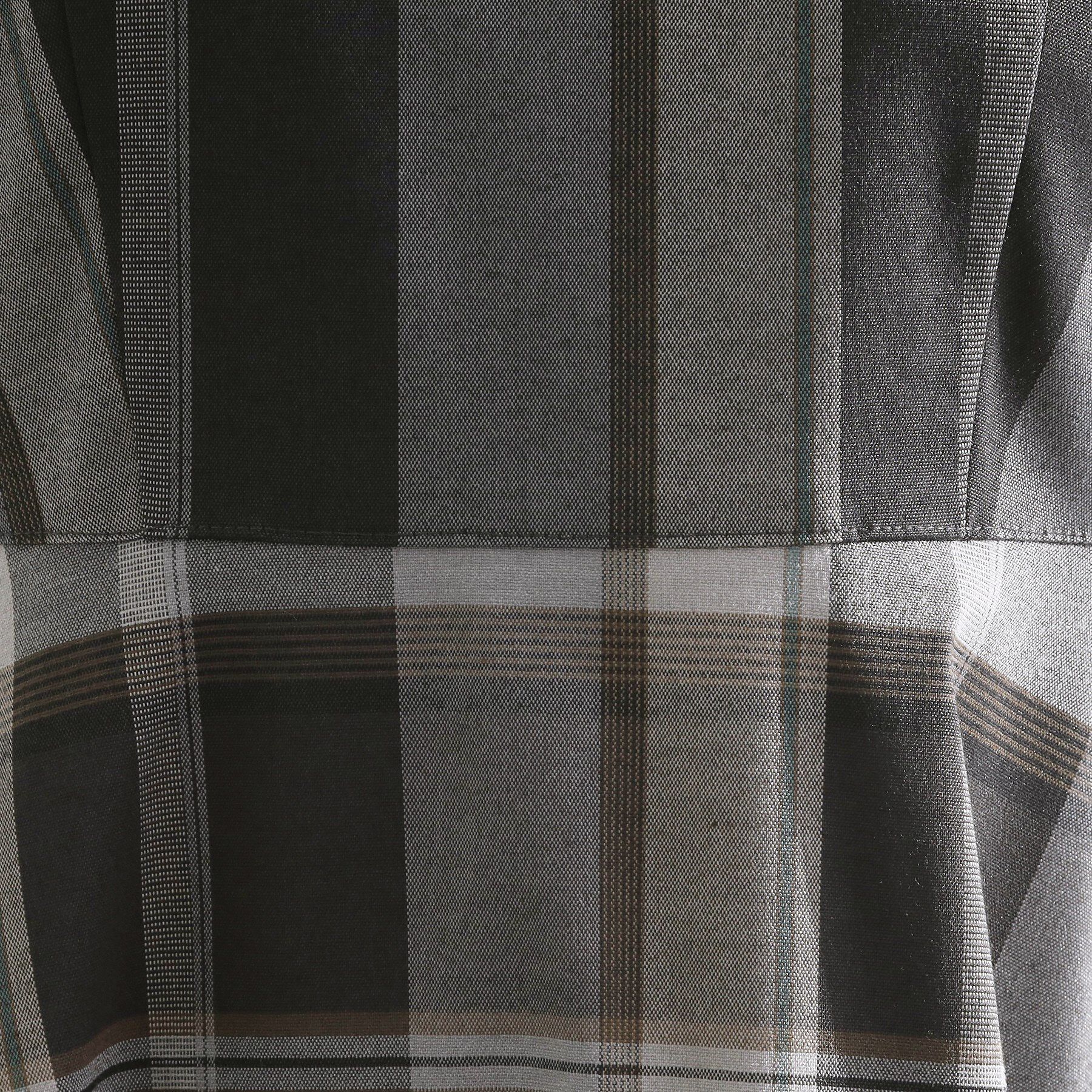 grove「秋を先取り！ビッグチェック フィット＆フレアワンピース」|ワンピース|