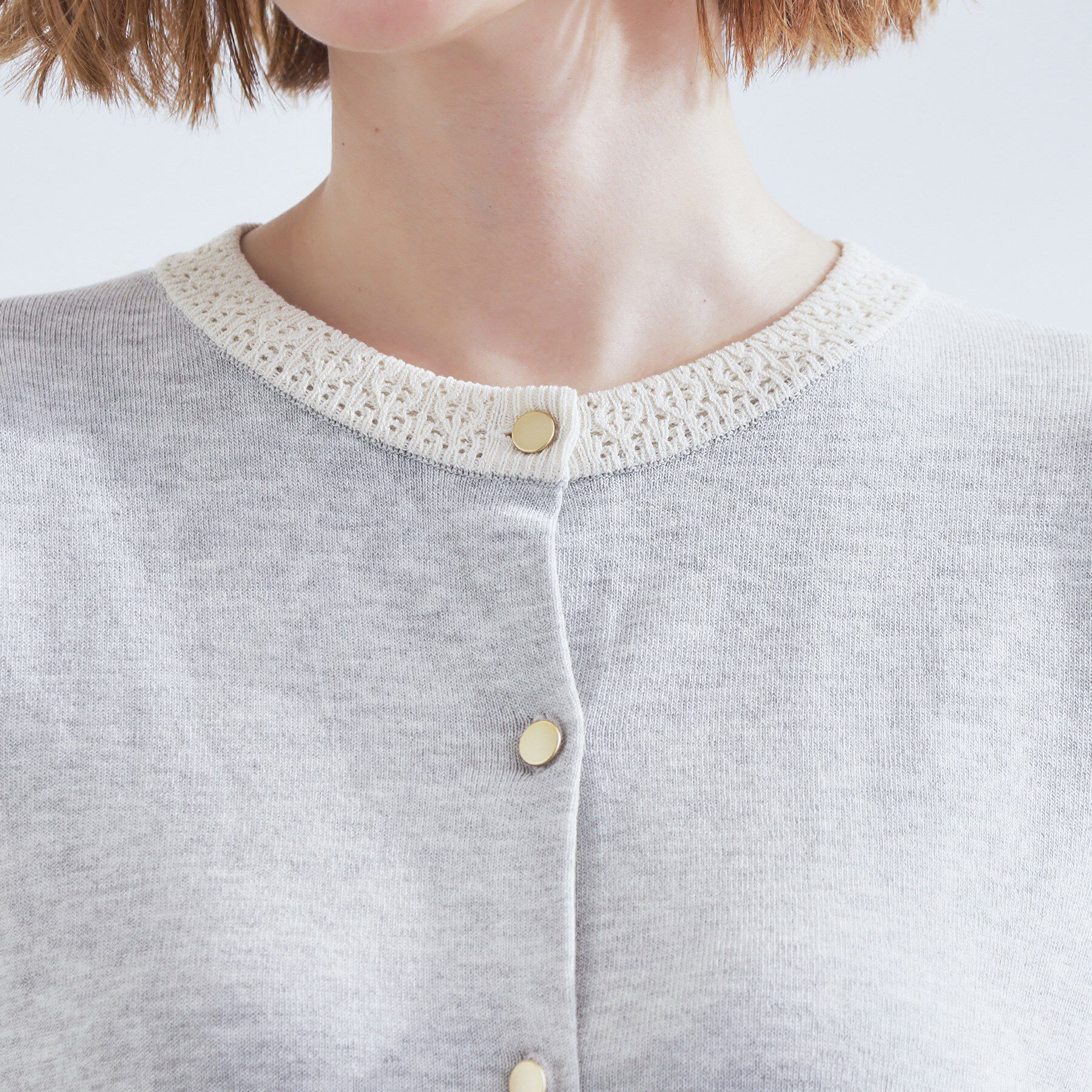 grove「さらりと心地よい　大人のサマーニットカーディガン」|カーディガン|