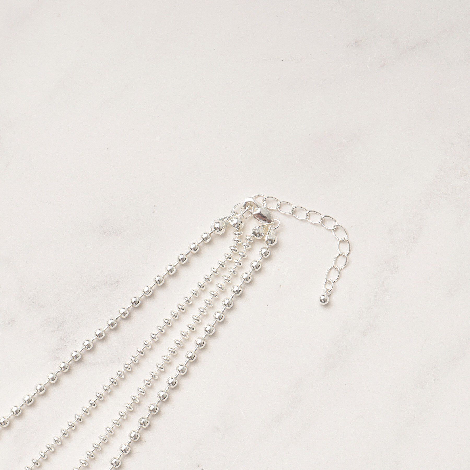 grove「ボールチェーン2連ネックレス」|ネックレス|