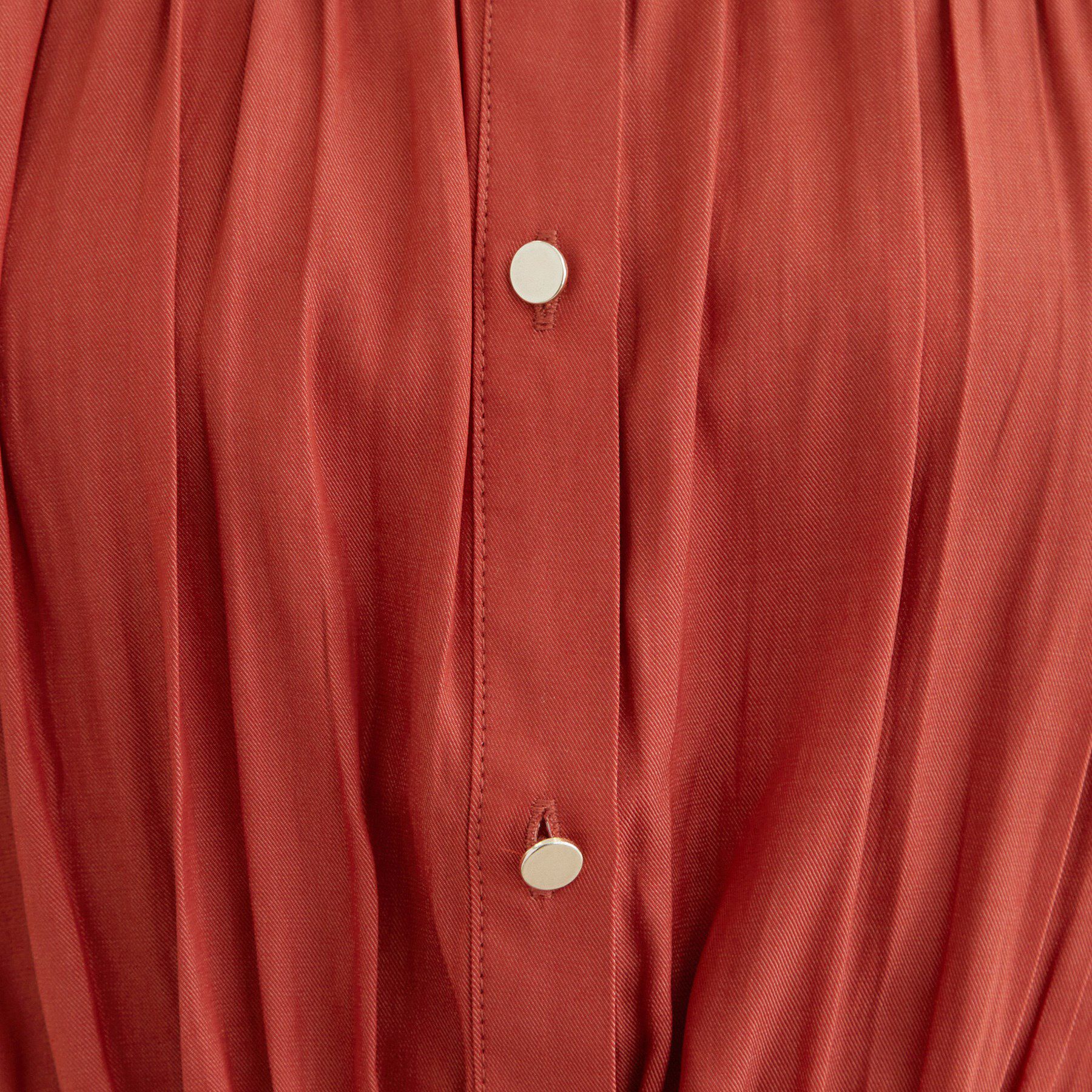 grove「【二の腕/体型カバー】メリハリシルエットが叶うシャーリングブラウス」|シャツ・ブラウス|