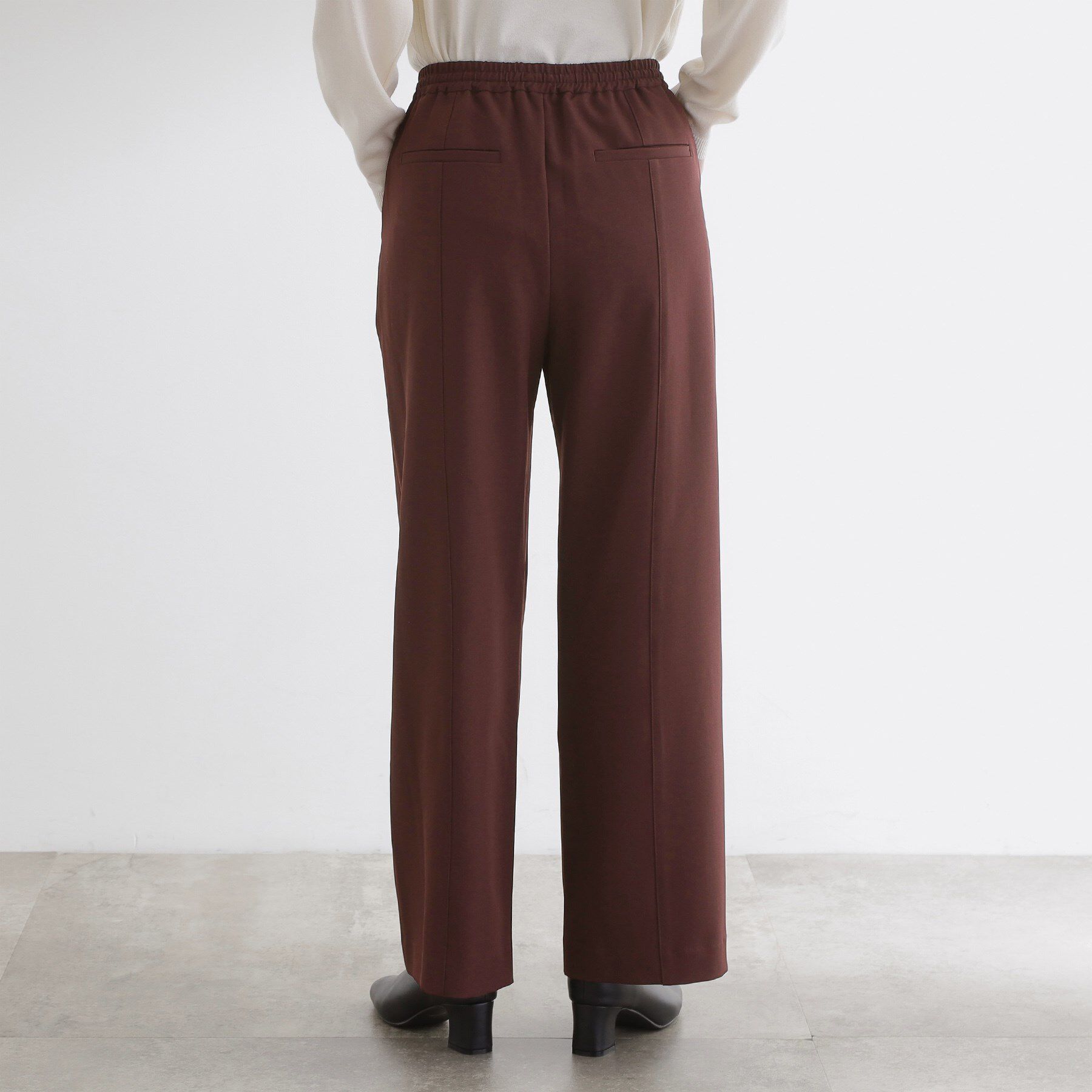 grove「すっきりもリラックスも叶える　ウエストイージー美脚フレアパンツ」|その他|