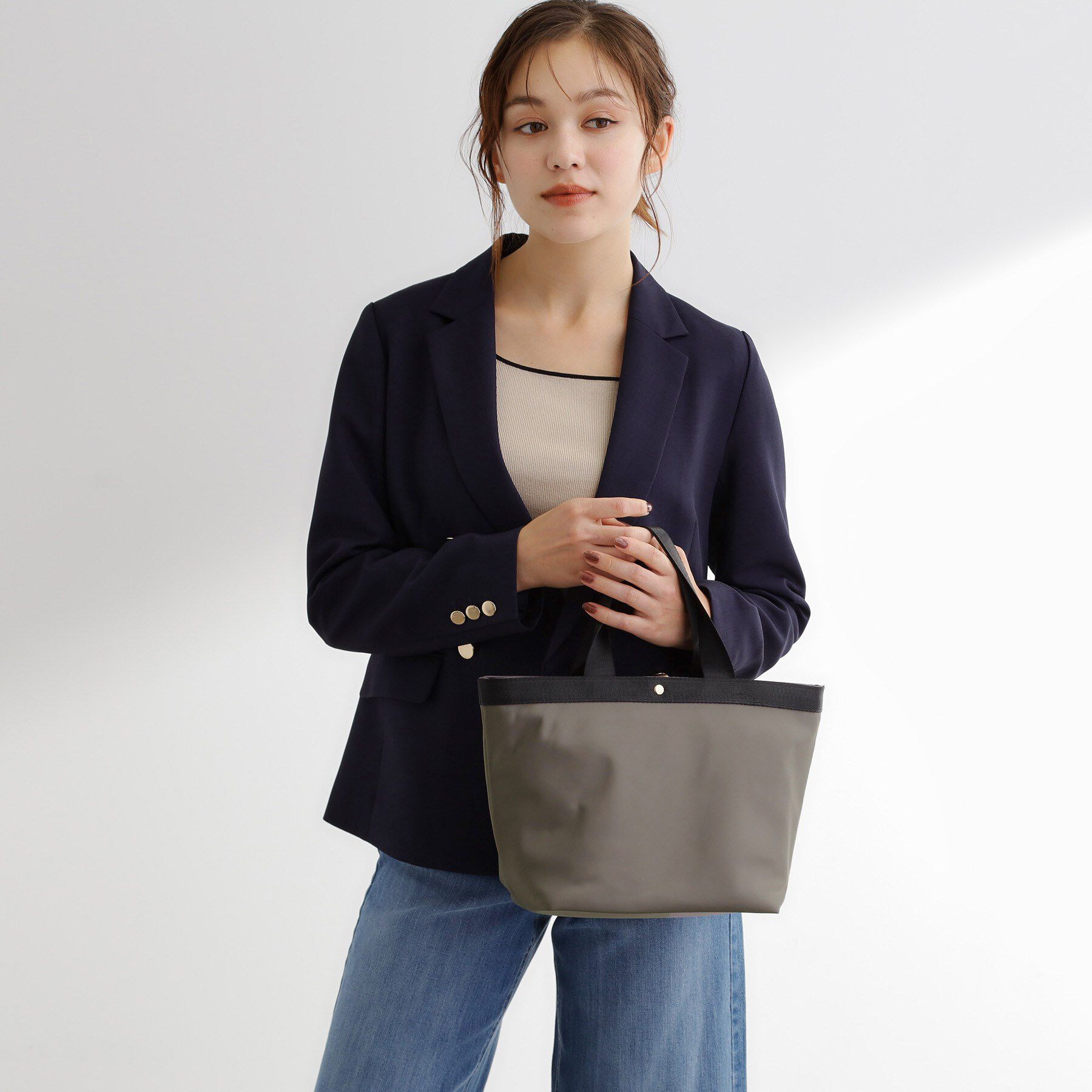 grove「【撥水】テープ2WAYトート」|トートバッグ|