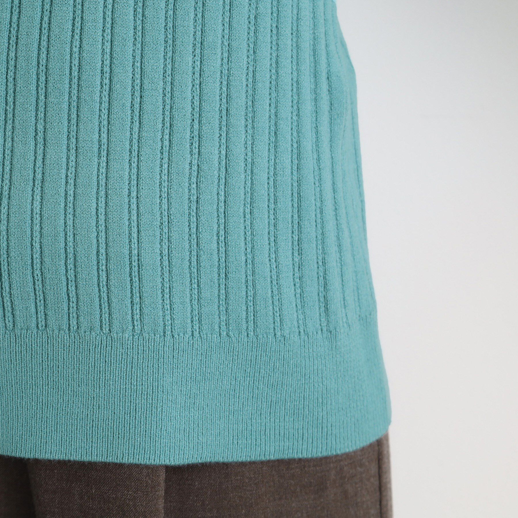 grove「【毛玉軽減／洗える】ミニケーブルニット」|ニット・セーター|