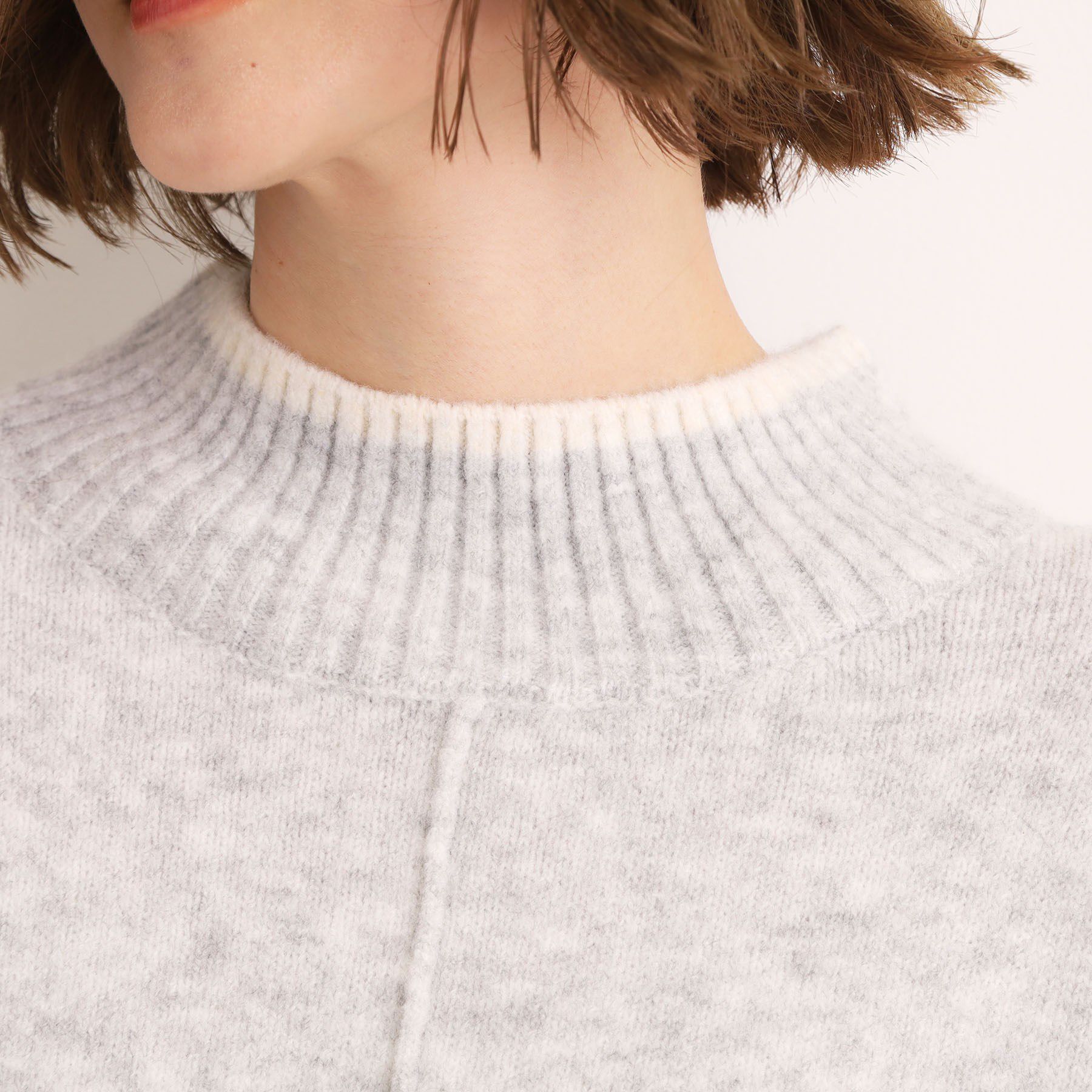 grove「【洗える】ふんわりウール混オーバーサイズニット」|ニット・セーター|