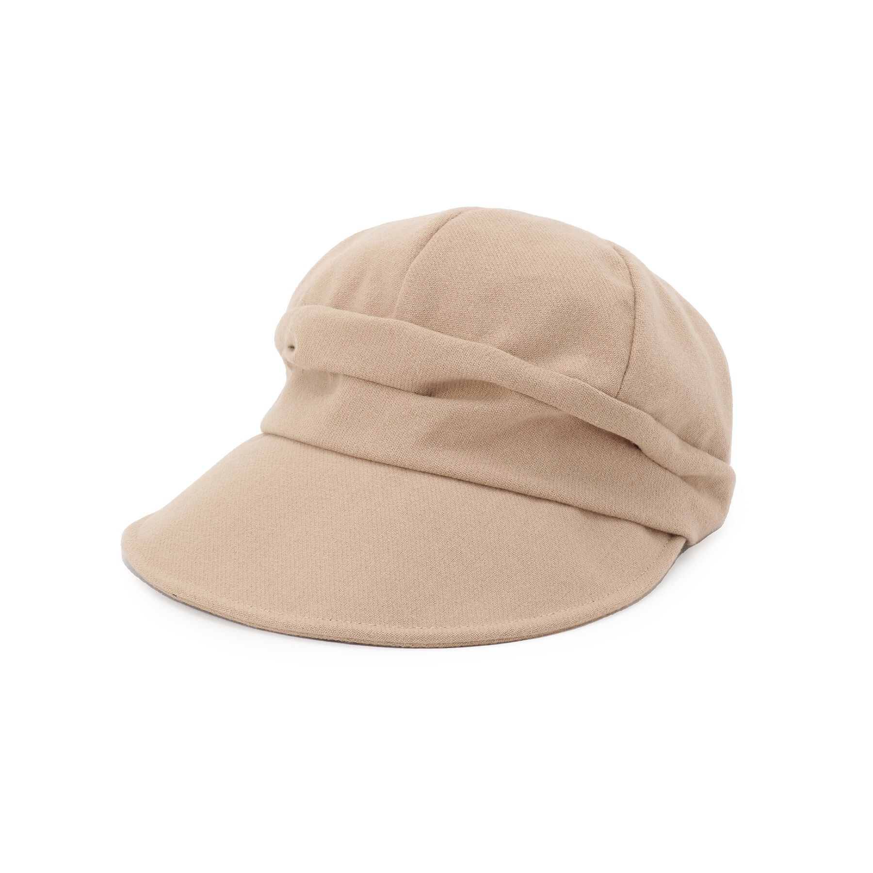 grove「ロングブリムキャスケット」|キャップ・キャスケット|ベージュ(052)