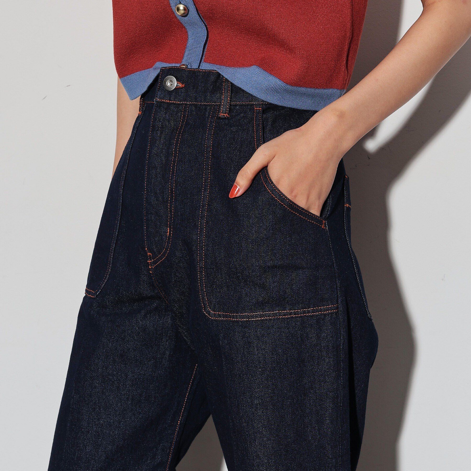 GALLEST「フレアデニムパンツ」|デニム|