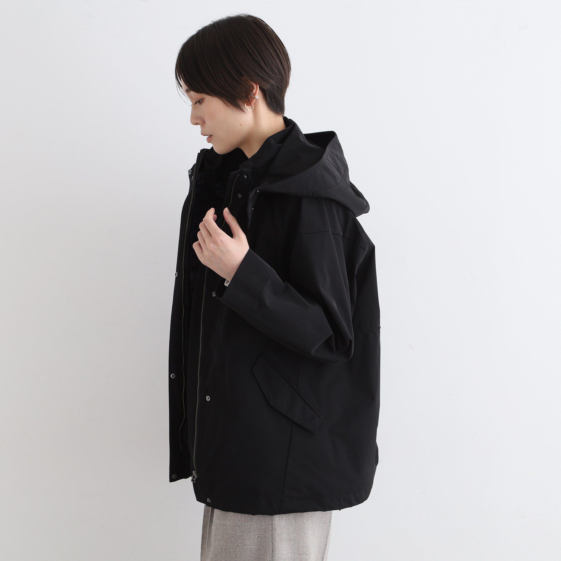 INDIVI「【ファーライナー付き/マルチWAY】マウンテンパーカ」|その他|