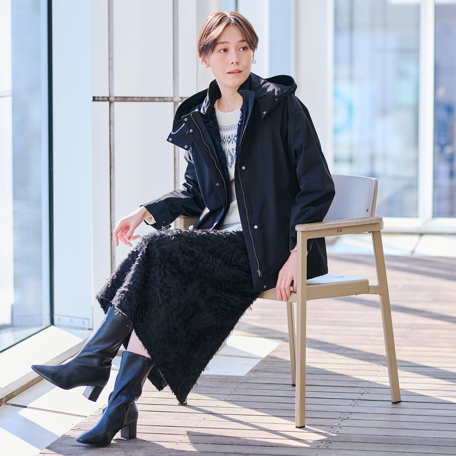 INDIVI「【ファーライナー付き/マルチWAY】マウンテンパーカ」|その他|