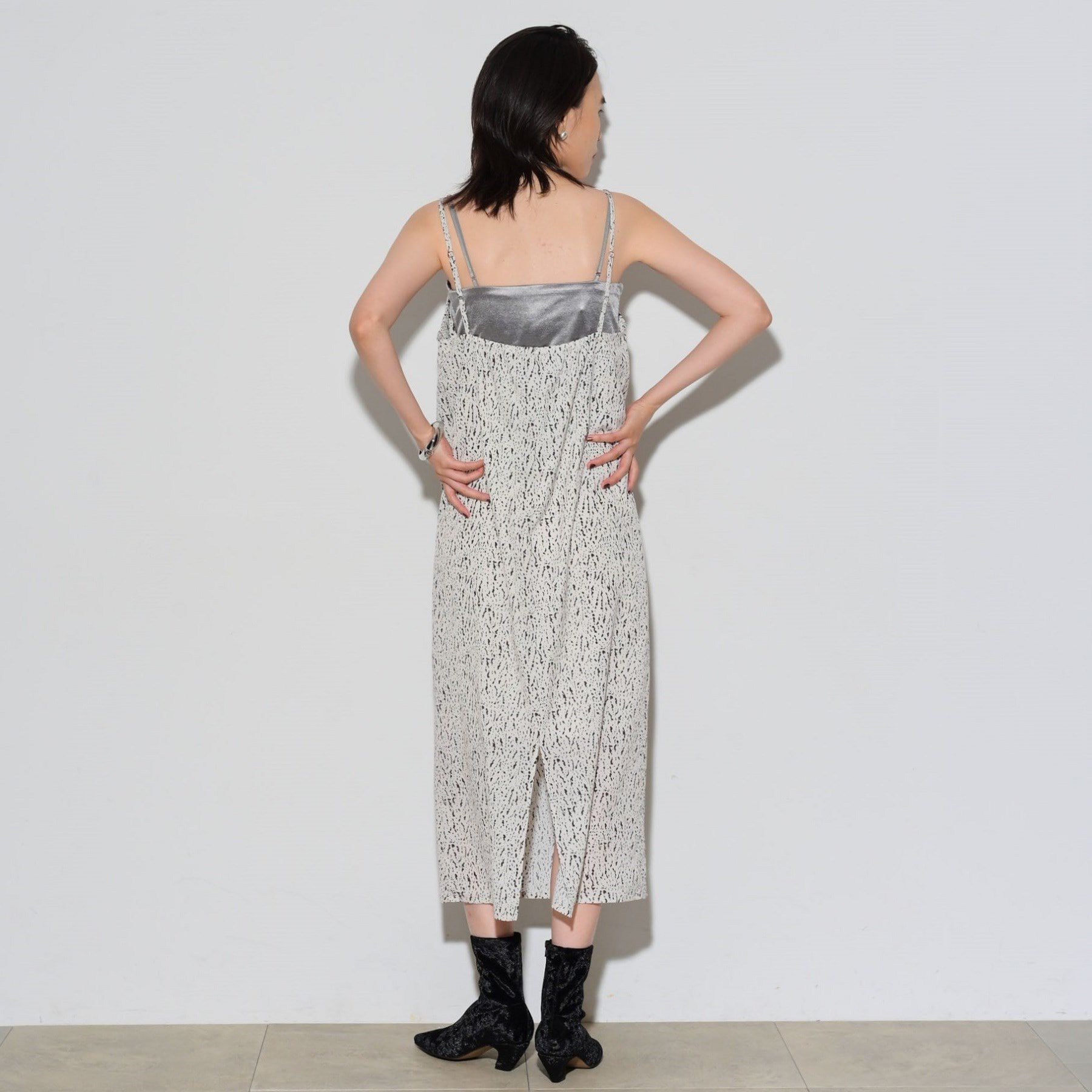 GALLEST「変形ドットキャミワンピース」|ワンピース|