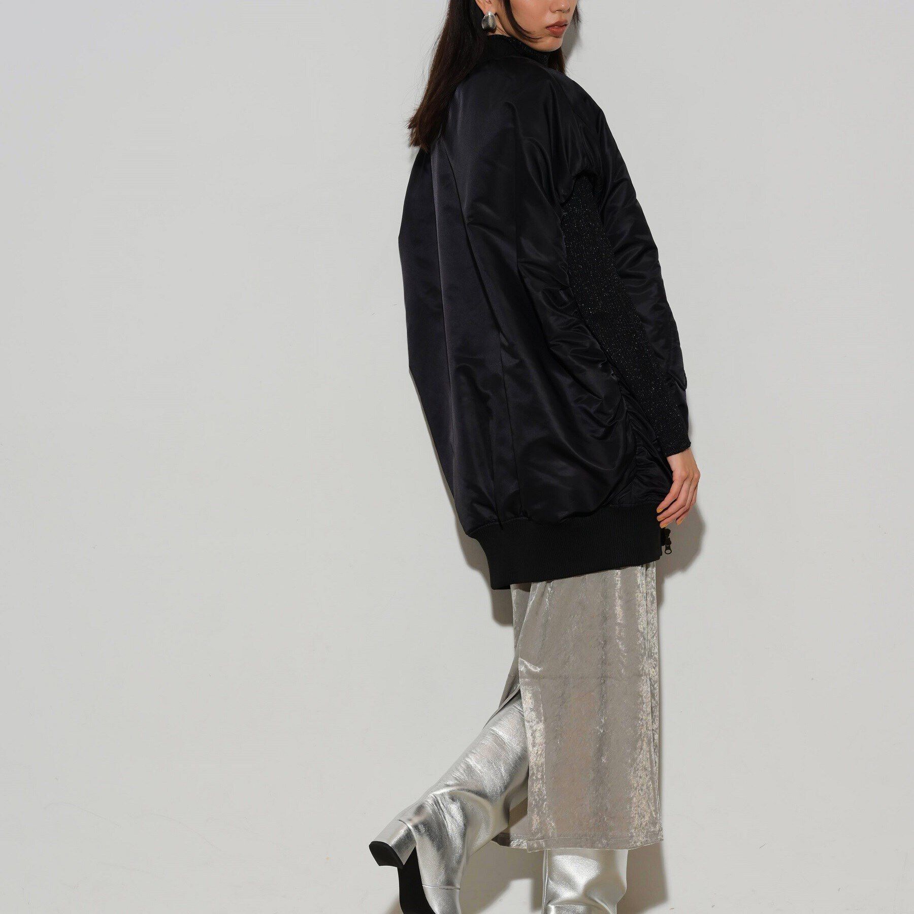 GALLEST「スパンコールレイヤードスカート」|スカート|