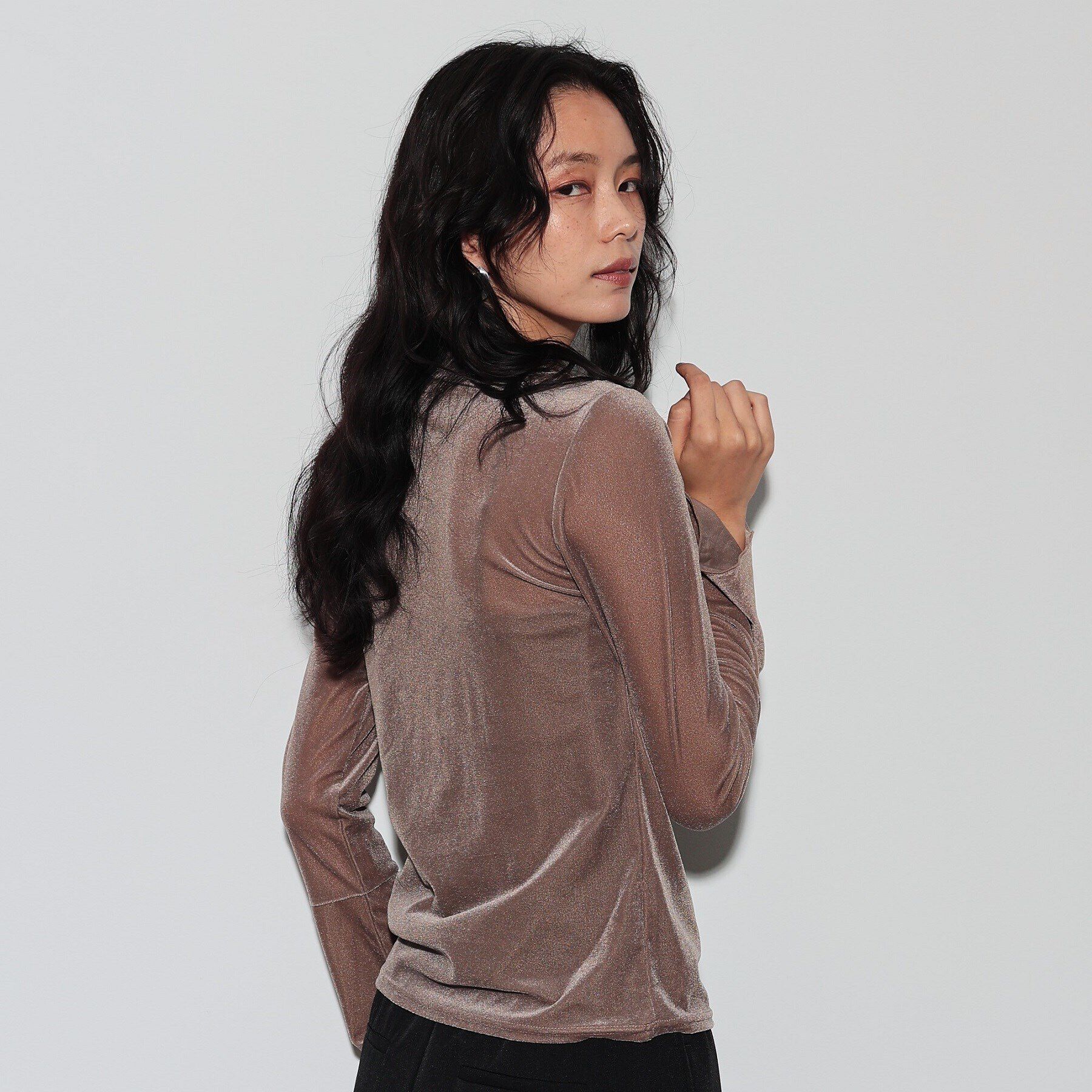 GALLEST「カシュクールベロア」|Tシャツ・カットソー|