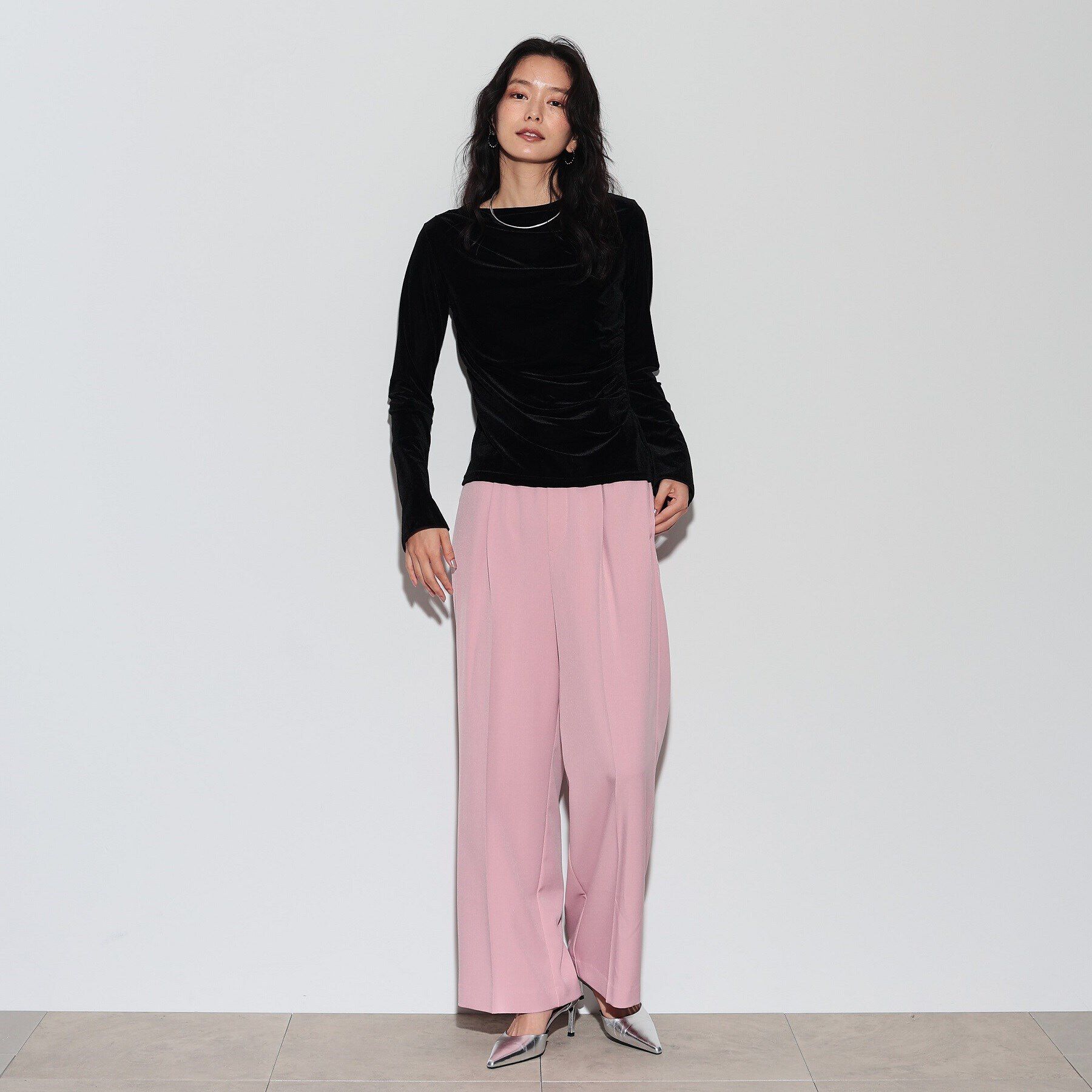 GALLEST「カシュクールベロア」|Tシャツ・カットソー|