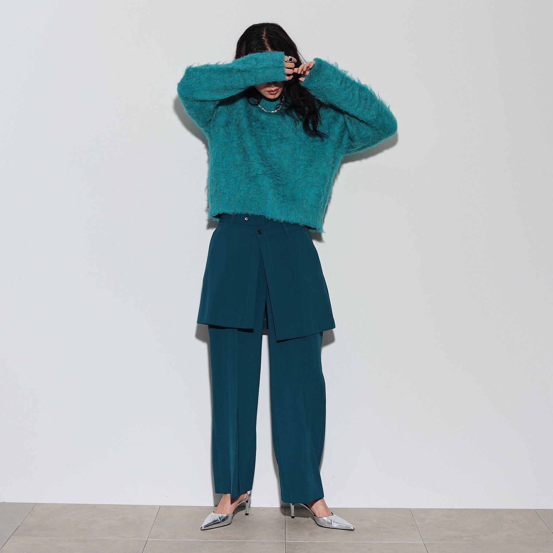 GALLEST「ウェーブシャギーニット」|ニット・セーター|