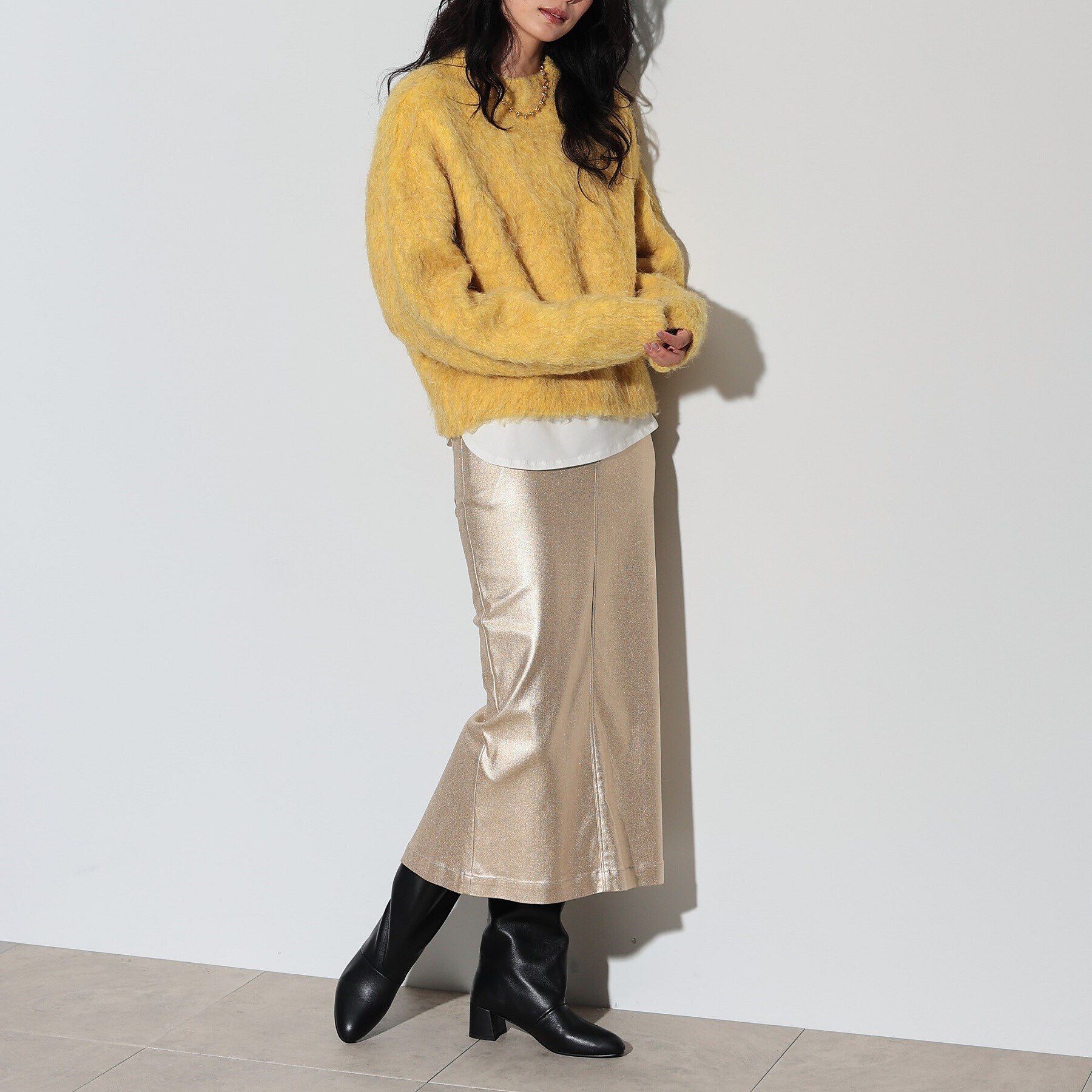 GALLEST「ウェーブシャギーニット」|ニット・セーター|