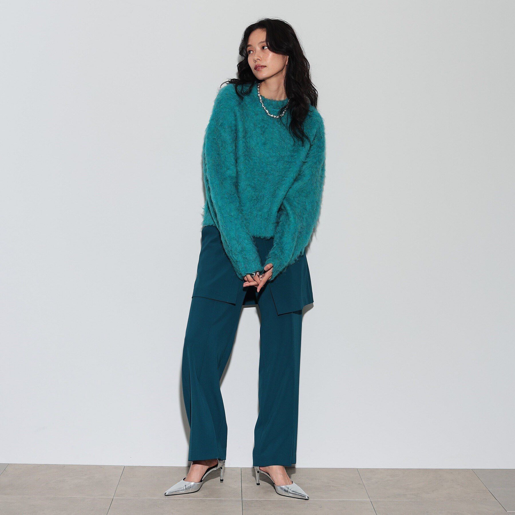 GALLEST「ウェーブシャギーニット」|ニット・セーター|