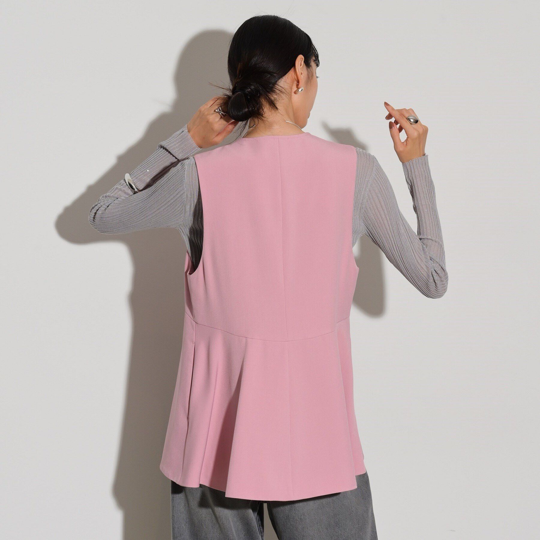 GALLEST「ぺプラムジレ」|ベスト・ジレ|