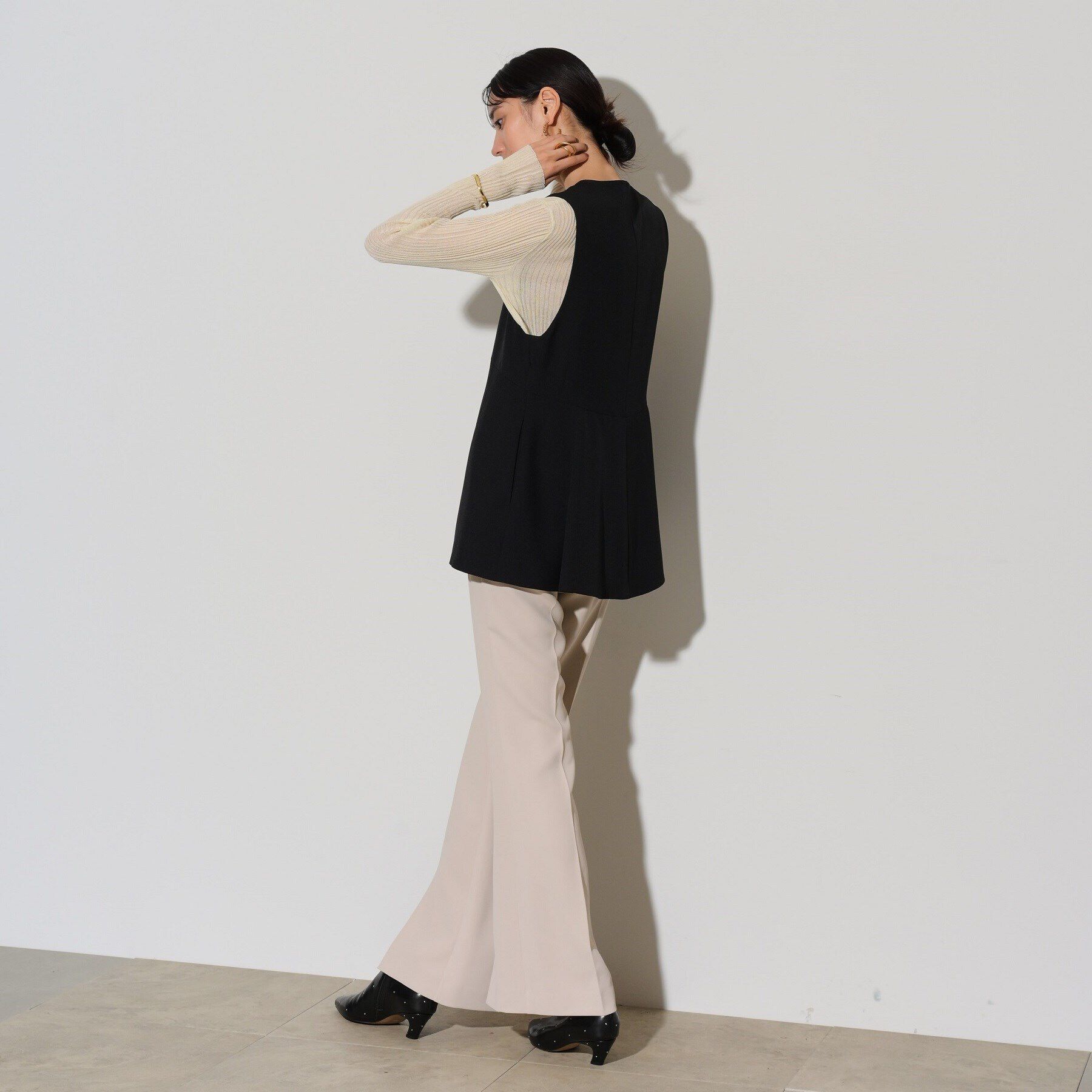 GALLEST「ぺプラムジレ」|ベスト・ジレ|