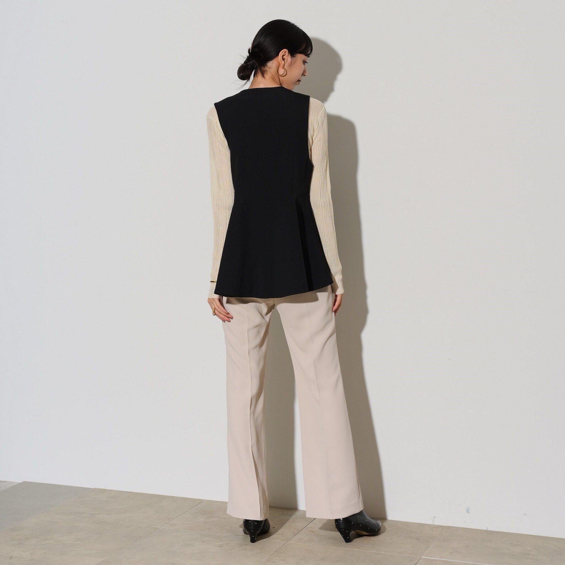 GALLEST「ぺプラムジレ」|ベスト・ジレ|