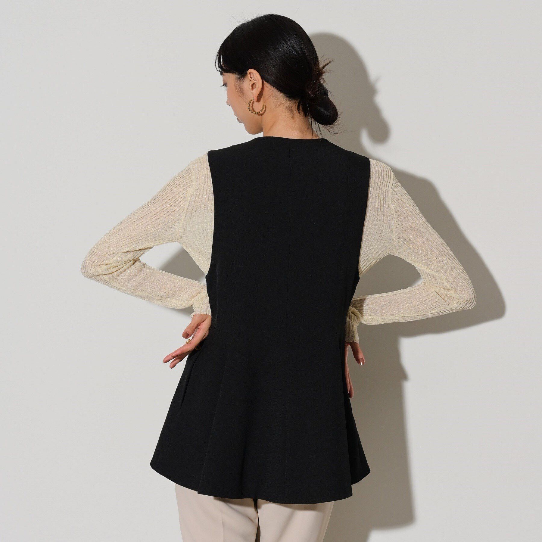 GALLEST「ぺプラムジレ」|ベスト・ジレ|