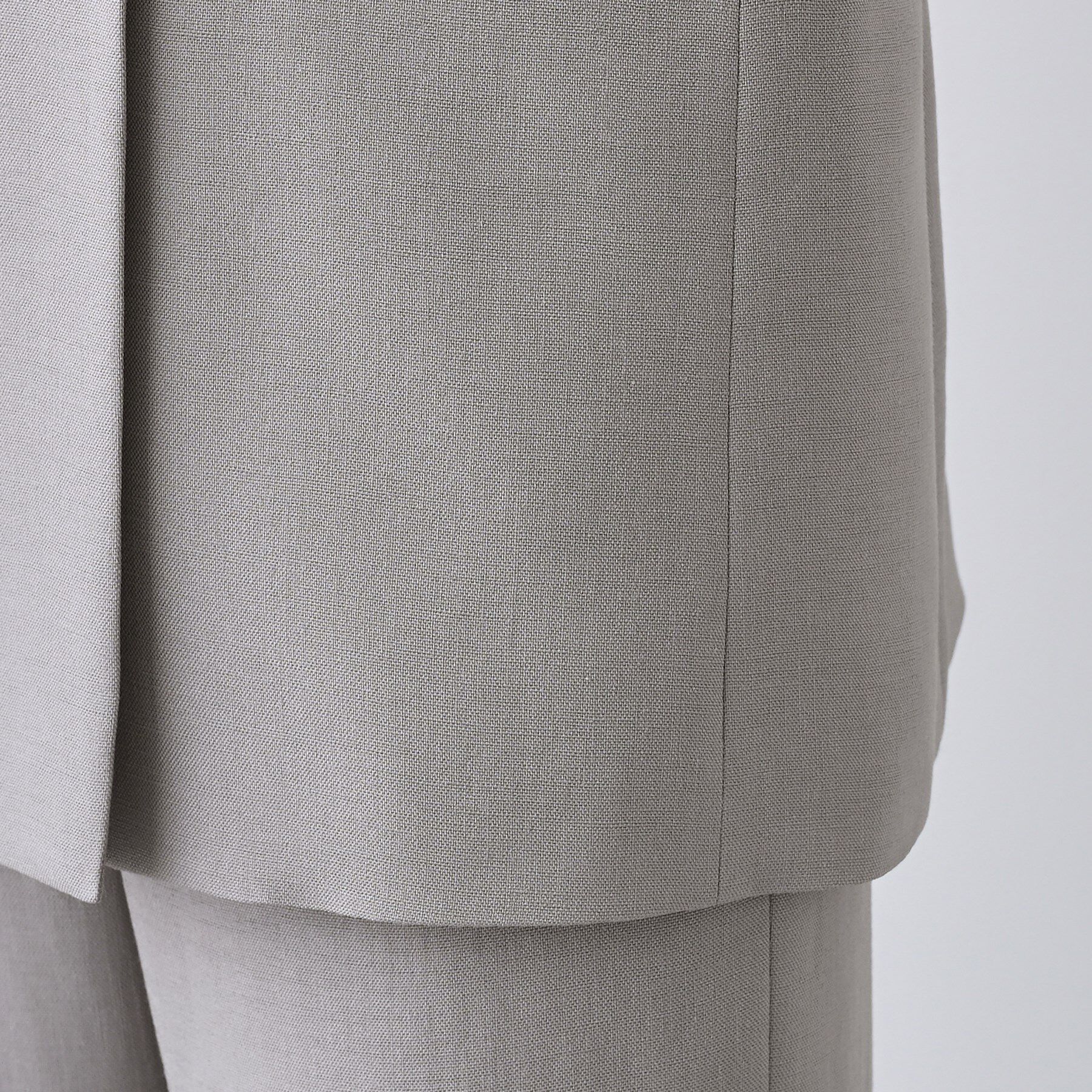 INDIVI「【日本製／トリアセテート】オーバーサイズジレジャケット」|テーラードジャケット|