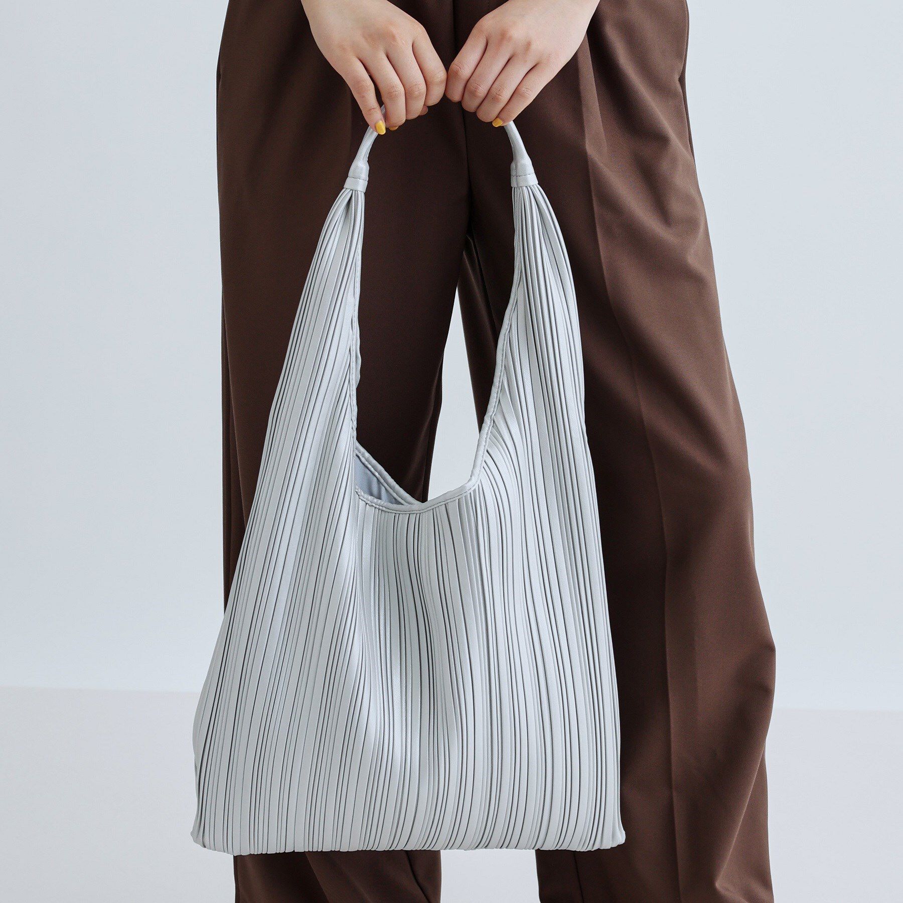GALLEST「ワンハンドルプリーツバッグ」|トートバッグ|