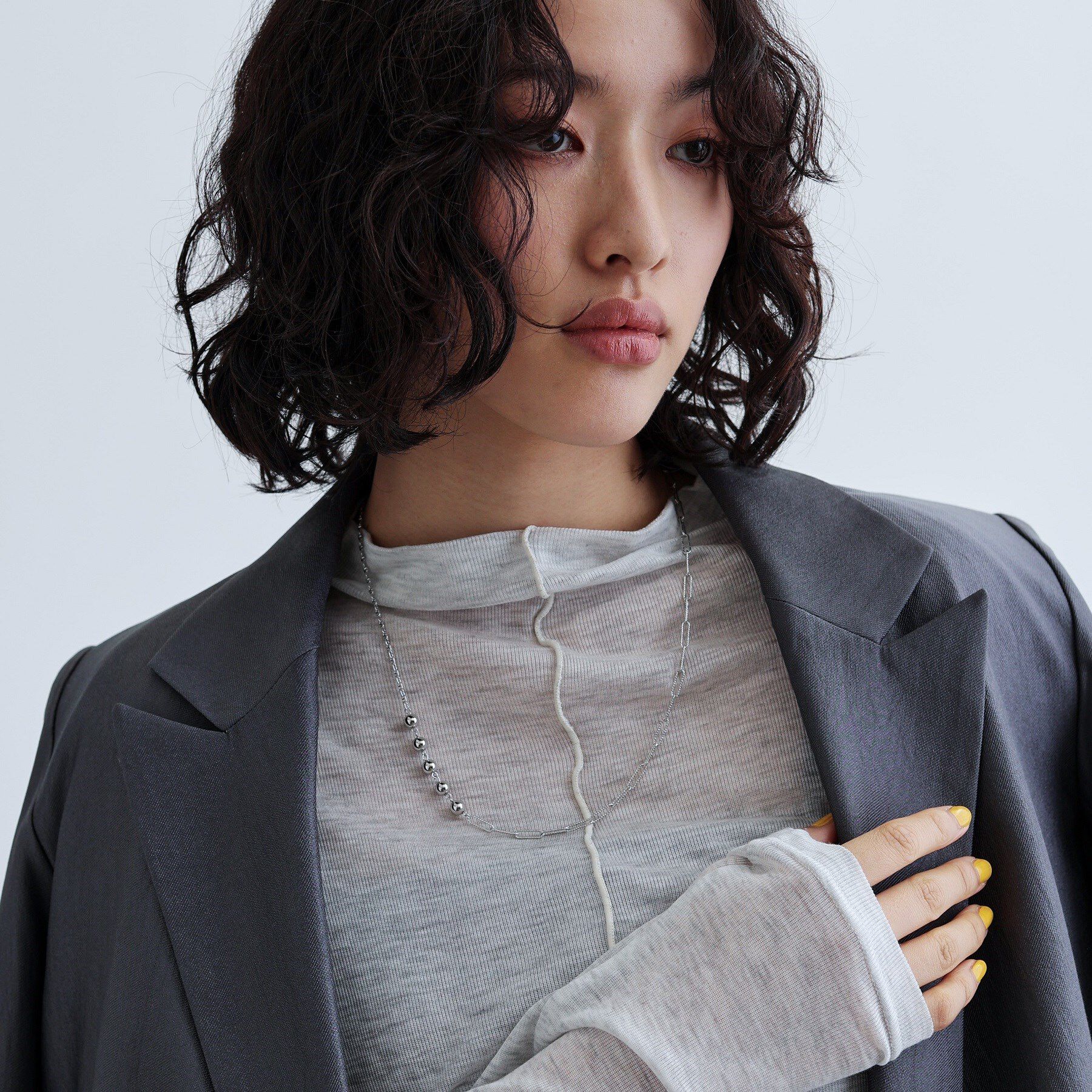 GALLEST「トリプルチェーンネックレス」|ネックレス|