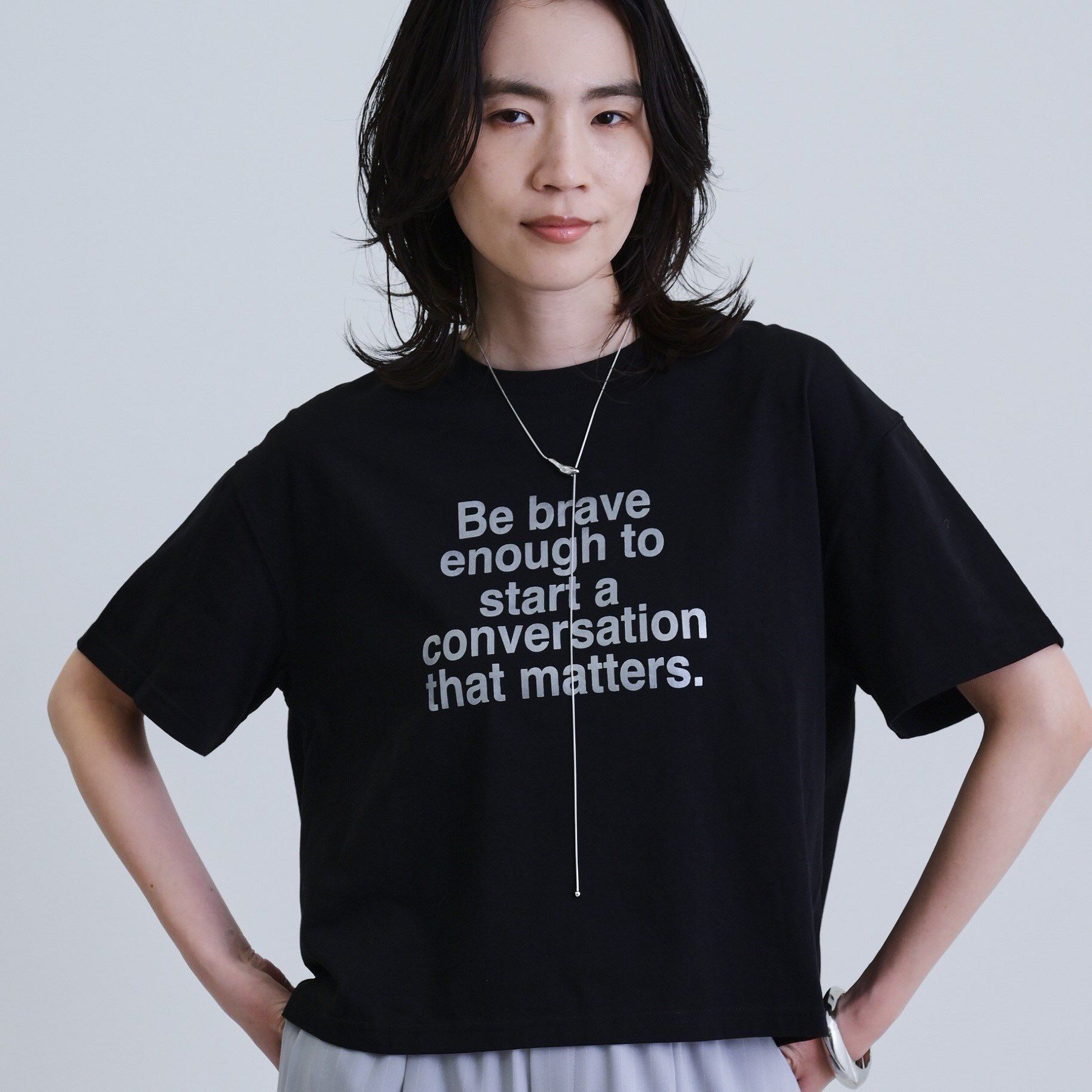 GALLEST「【再入荷】ボックスシルエットロゴTシャツ」|Tシャツ・カットソー|