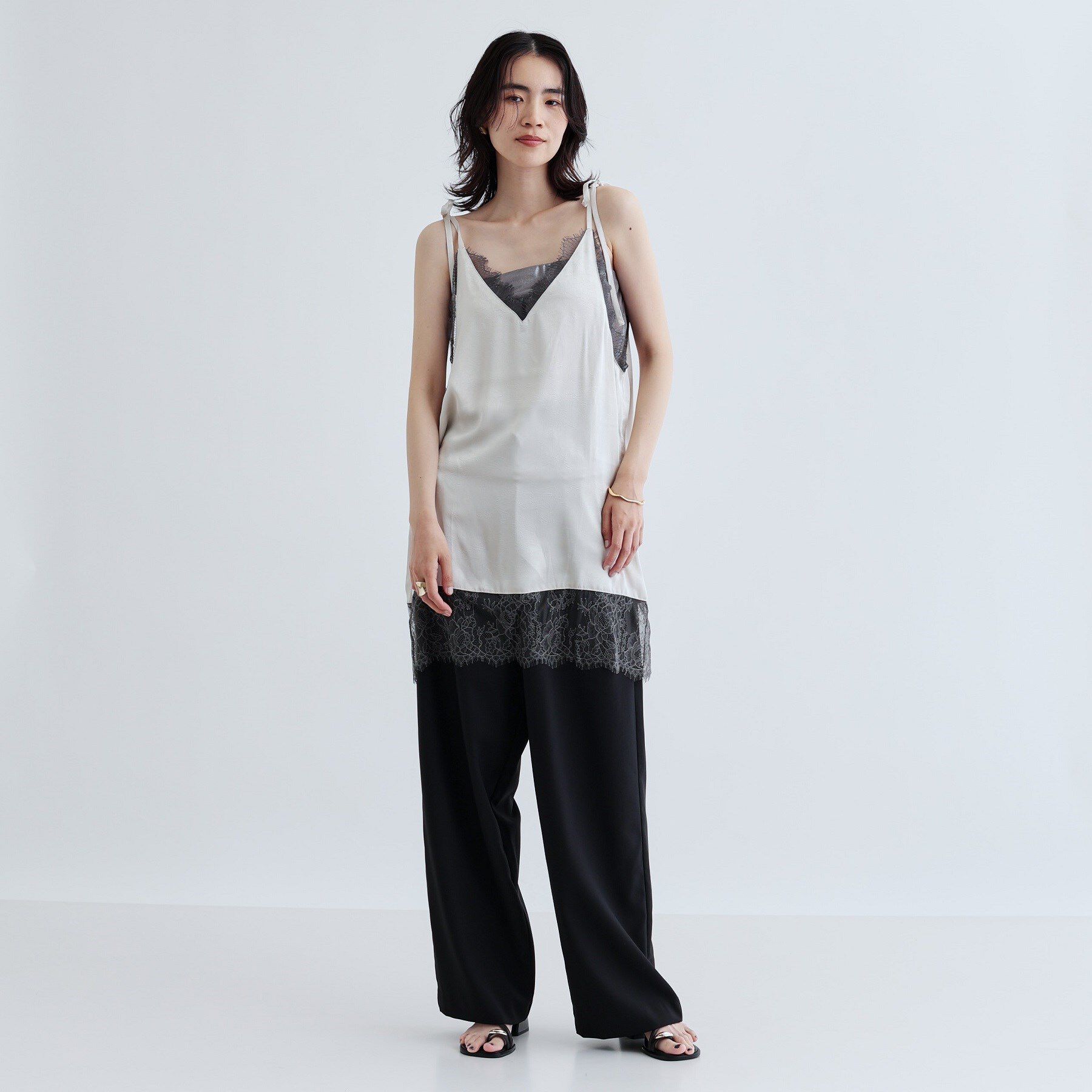 GALLEST「ランジェリーキャミブラウス」|シャツ・ブラウス|