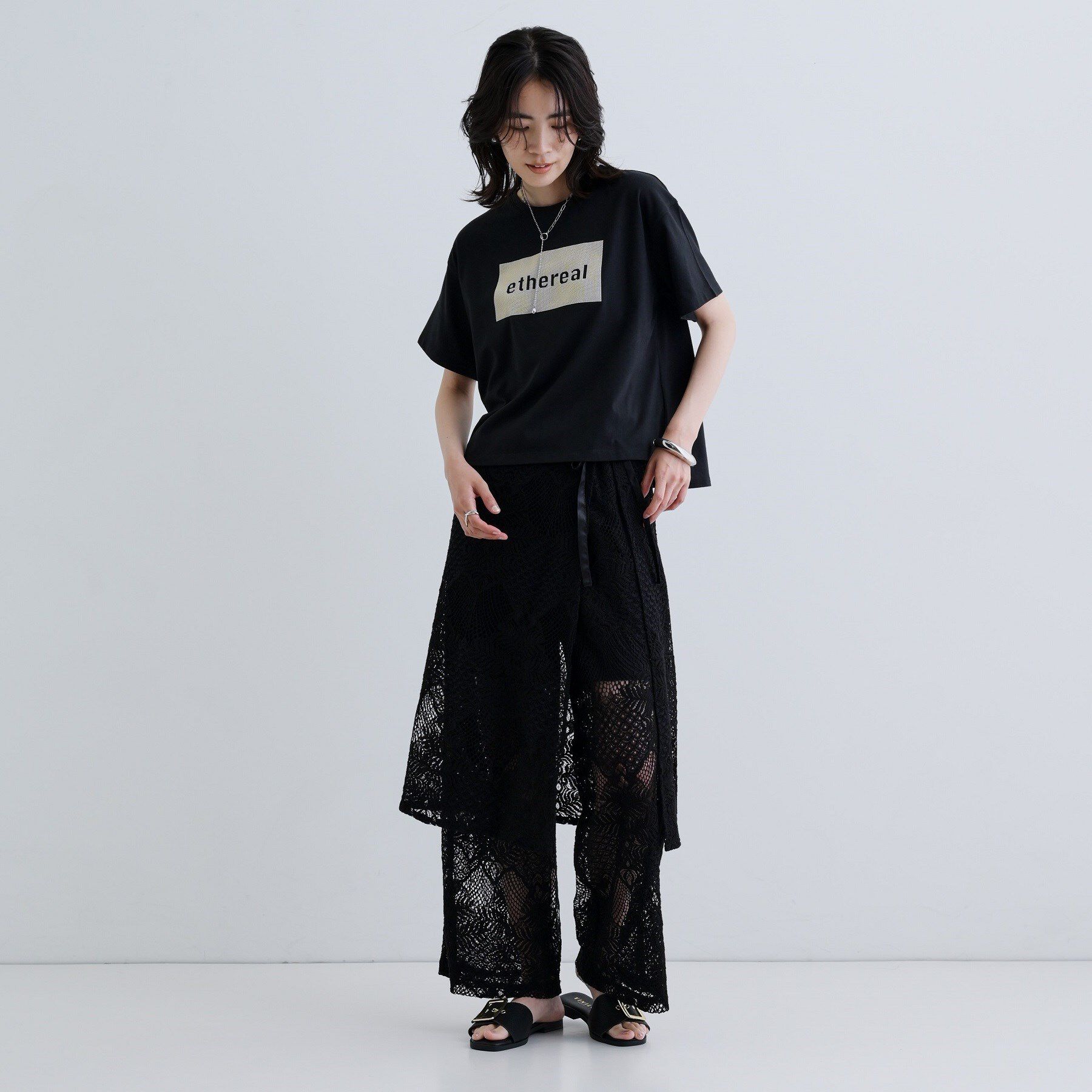 GALLEST「シリコンロゴプリントT」|Tシャツ・カットソー|