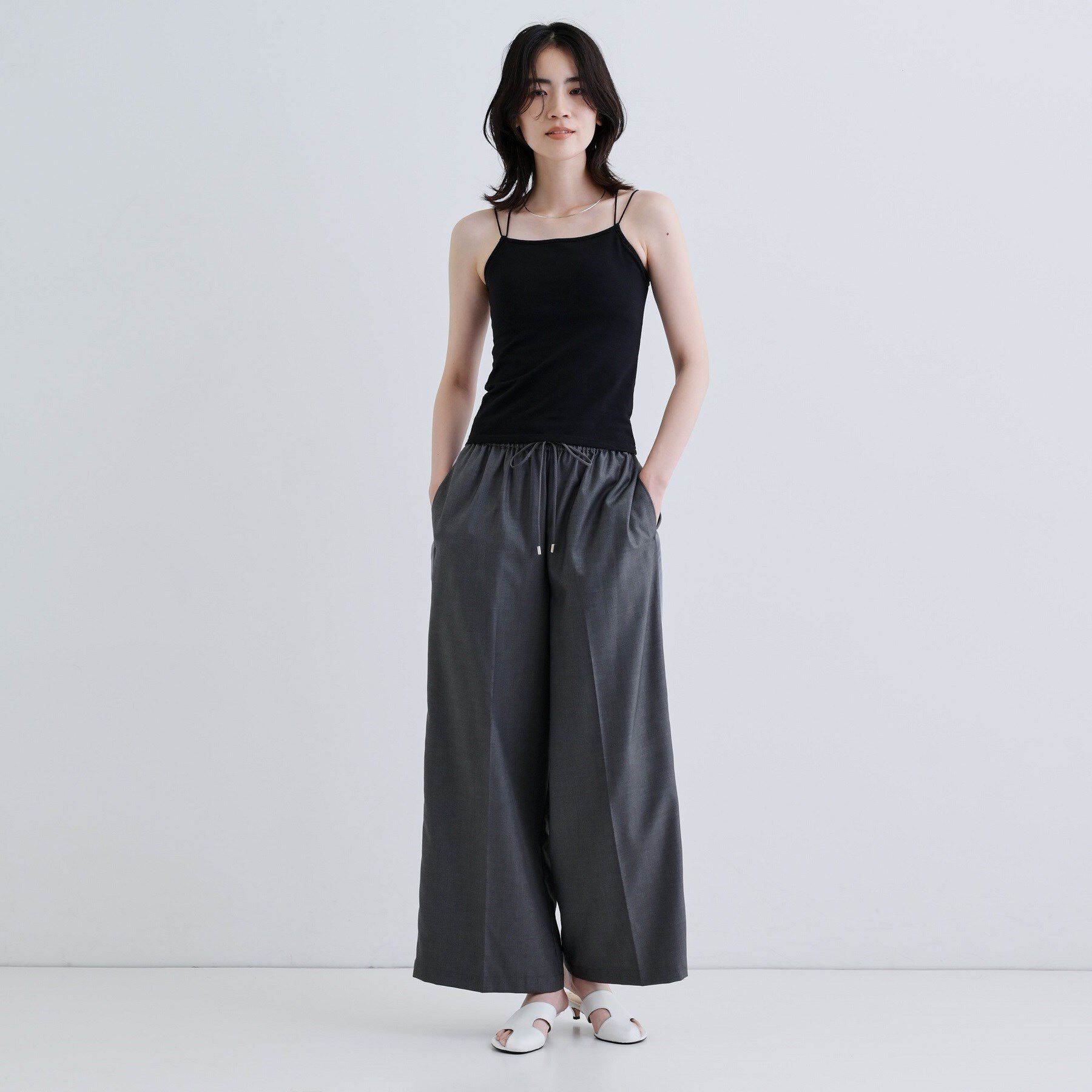 GALLEST「【一部店舗限定】カップ付きバッククロスキャミソール」|キャミソール|