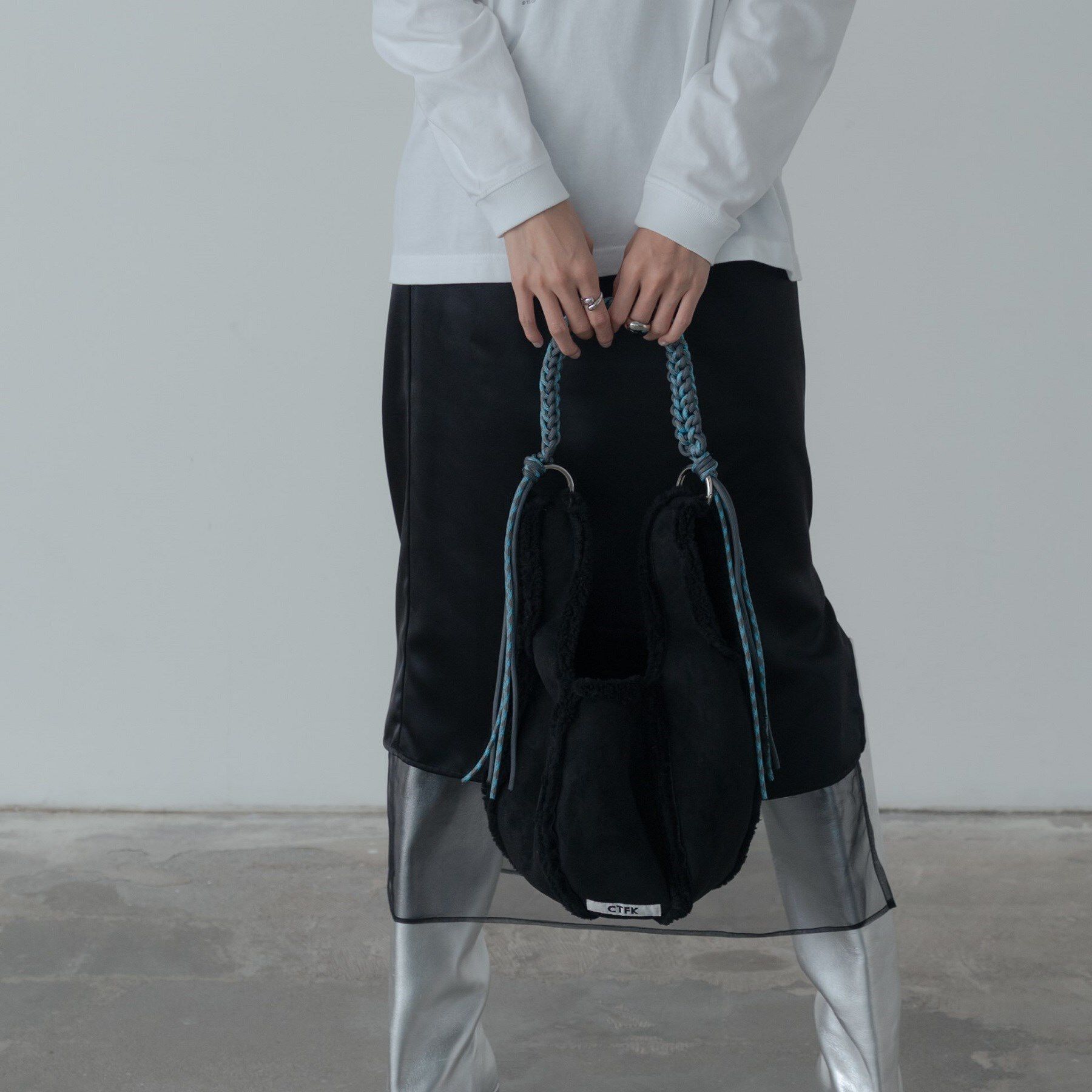 GALLEST「【CTFK】ムートン風ボールバッグ」|ハンドバッグ|