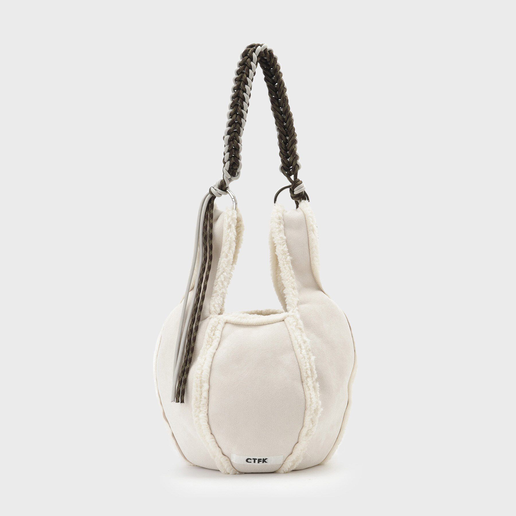 GALLEST「【CTFK】ムートン風ボールバッグ」|ハンドバッグ|