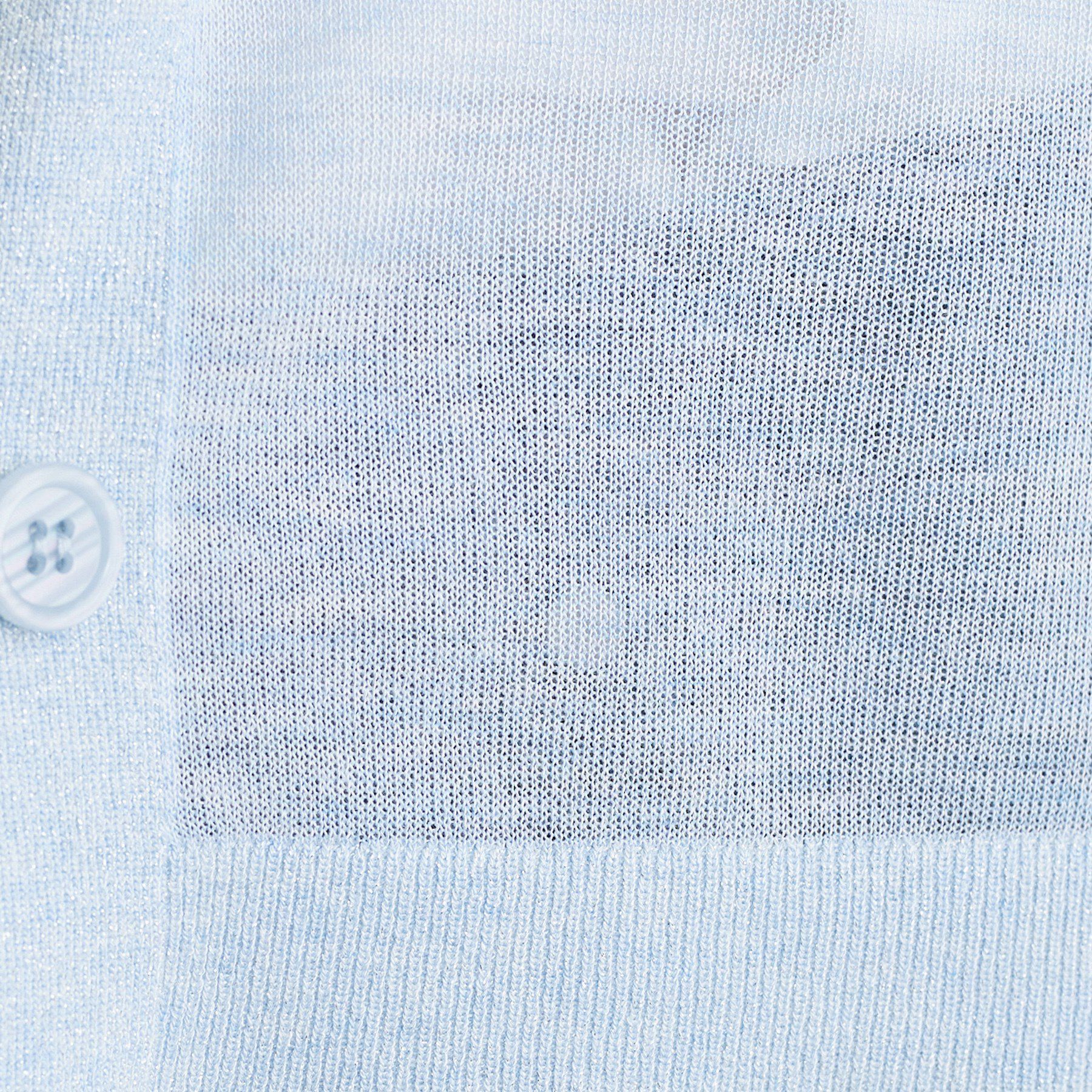 INDIVI「【程よいシアー素材/洗える】バイカラーラメカーディガン」|カーディガン|