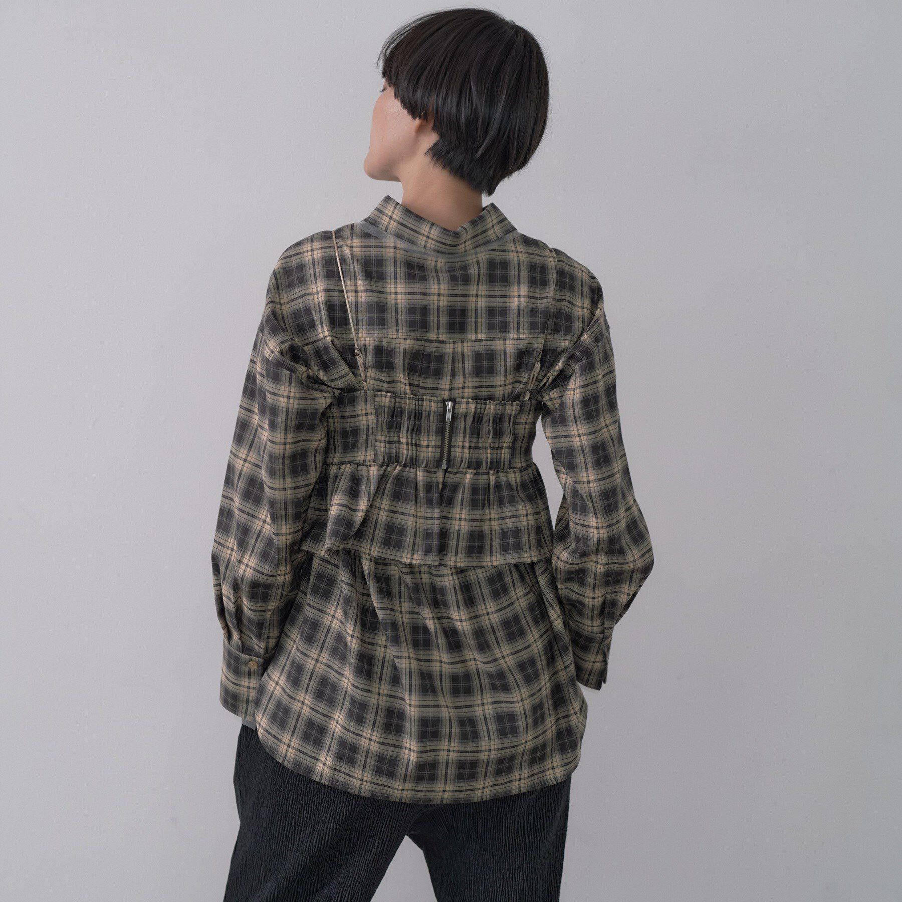 GALLEST「オンブレチェックシャツ」|シャツ・ブラウス|