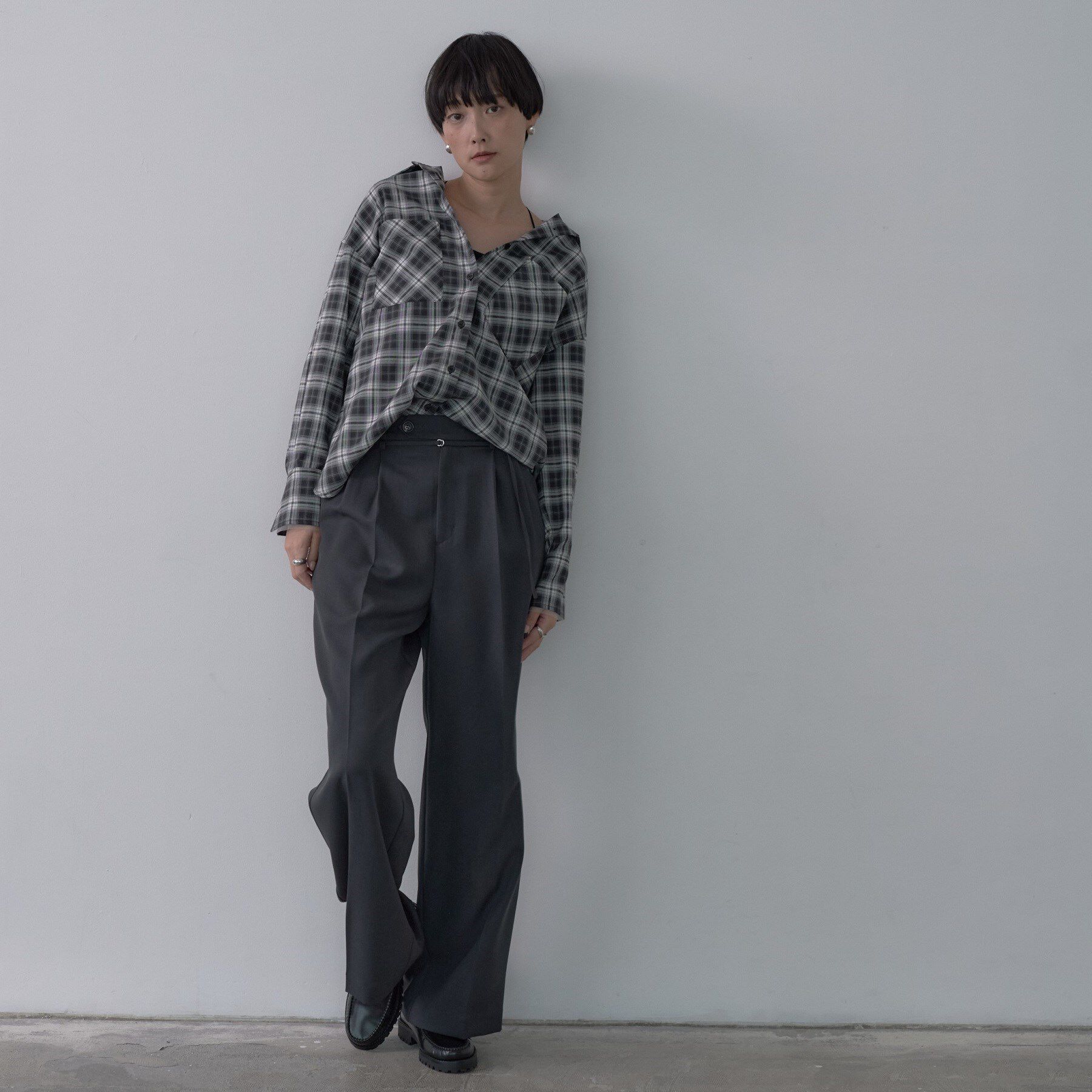 GALLEST「オンブレチェックシャツ」|シャツ・ブラウス|