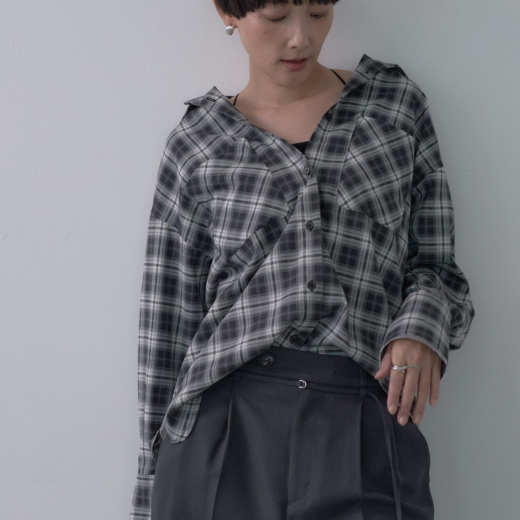 GALLEST「オンブレチェックシャツ」|シャツ・ブラウス|