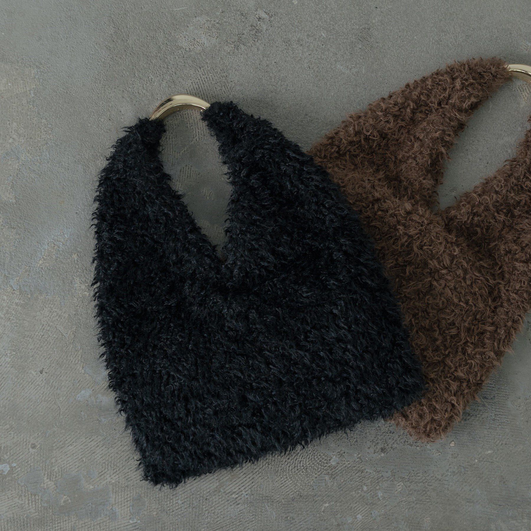 GALLEST「【LE VERNIS】メタルハンドルトートバッグ」|トートバッグ|ブラック(019)