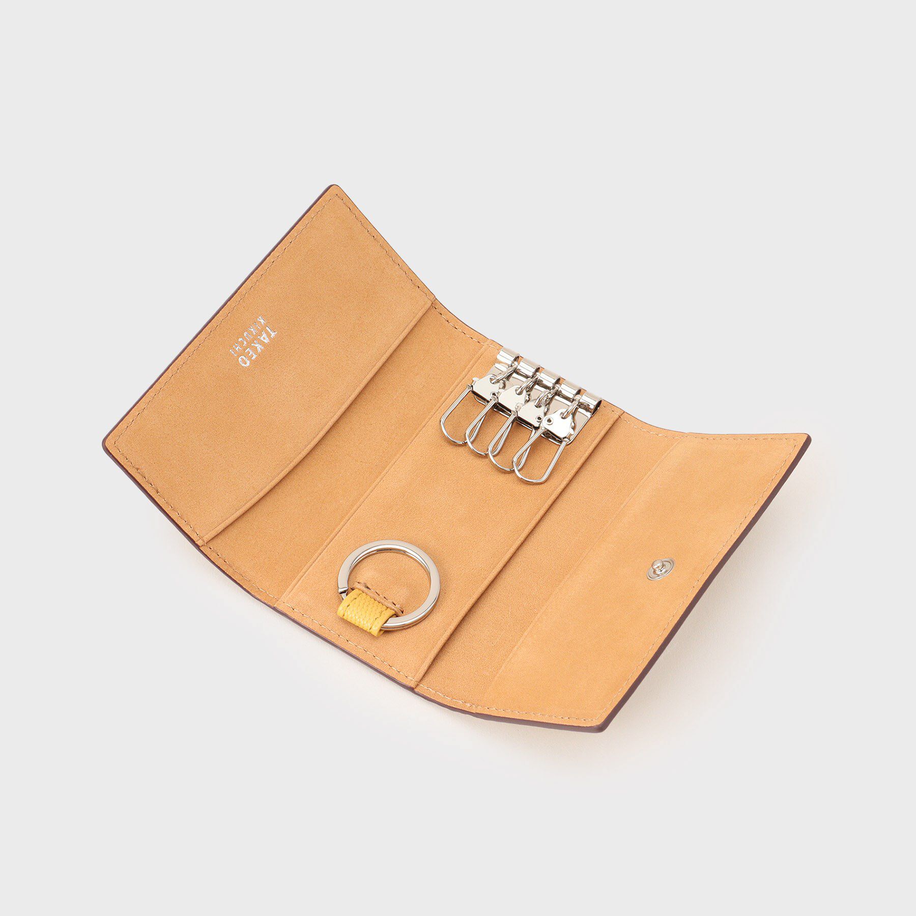 TAKEO KIKUCHI「【ソフト＆ナチュラル】ミニメッシュ レザー キーケース」|キーケース|