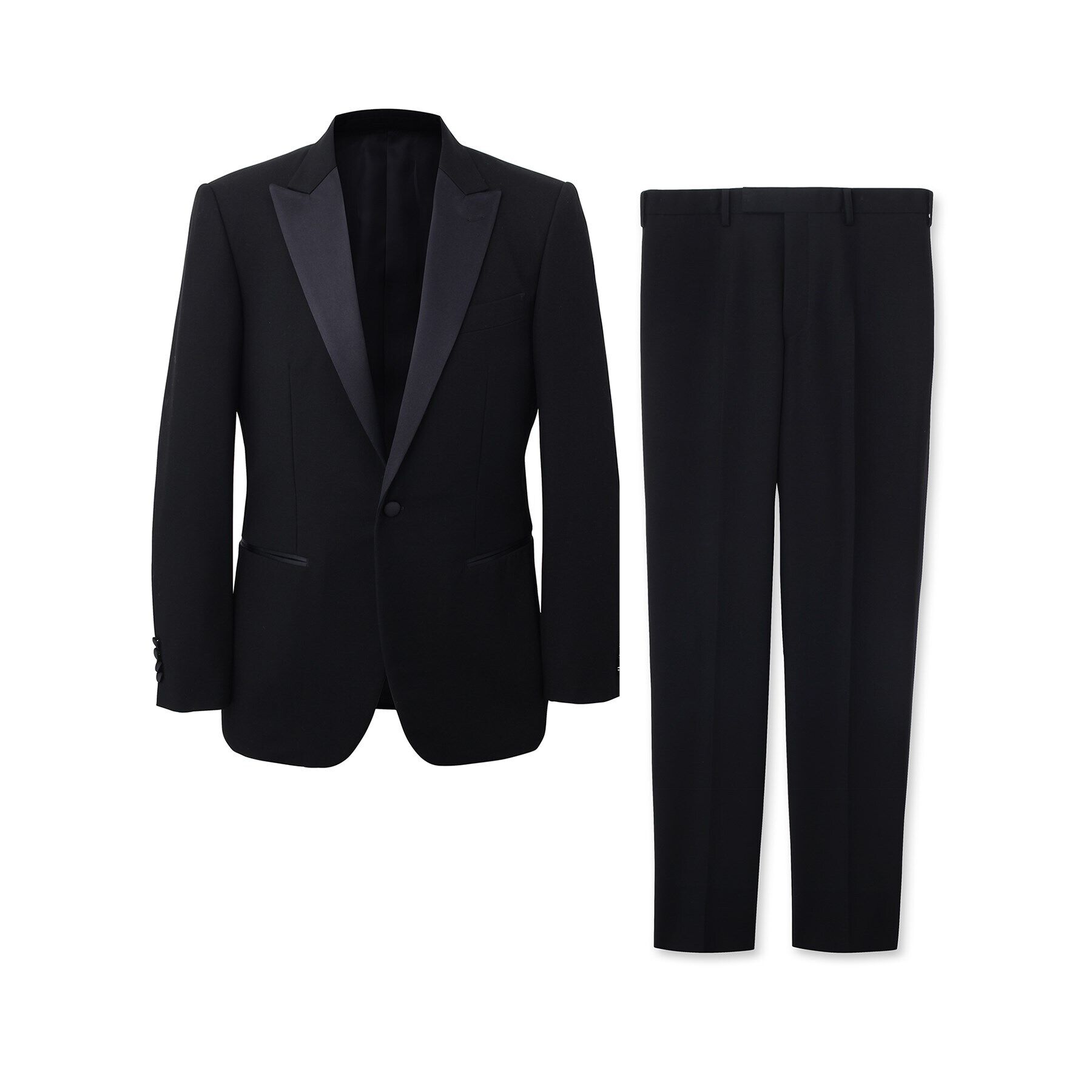 TAKEO KIKUCHI「【FORMAL】ピークドラペル タキシードクロス スーツ」|スーツ|