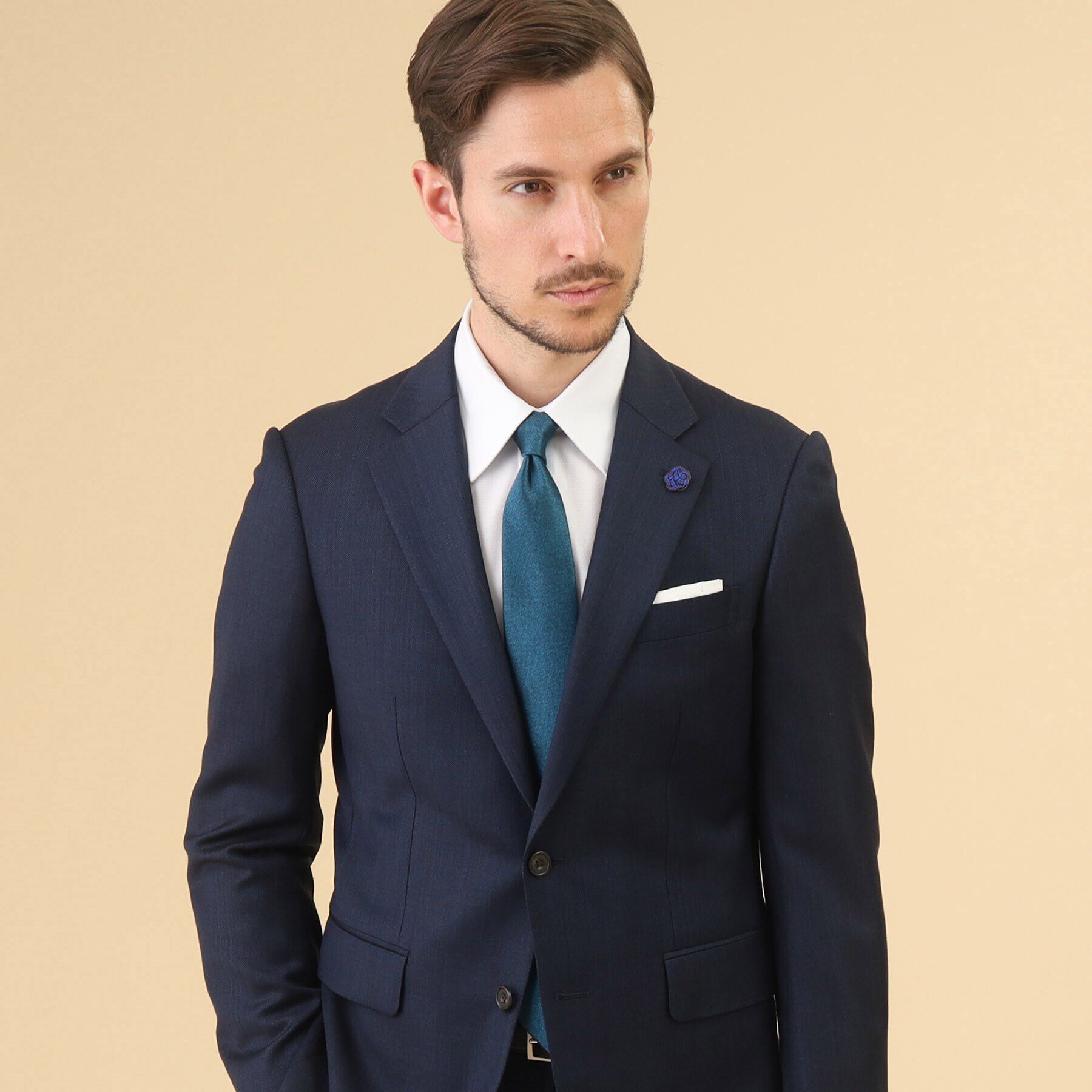 TAKEO KIKUCHI「【日本製】サテンモガ メランジネクタイ」|ネクタイ・蝶ネクタイ|