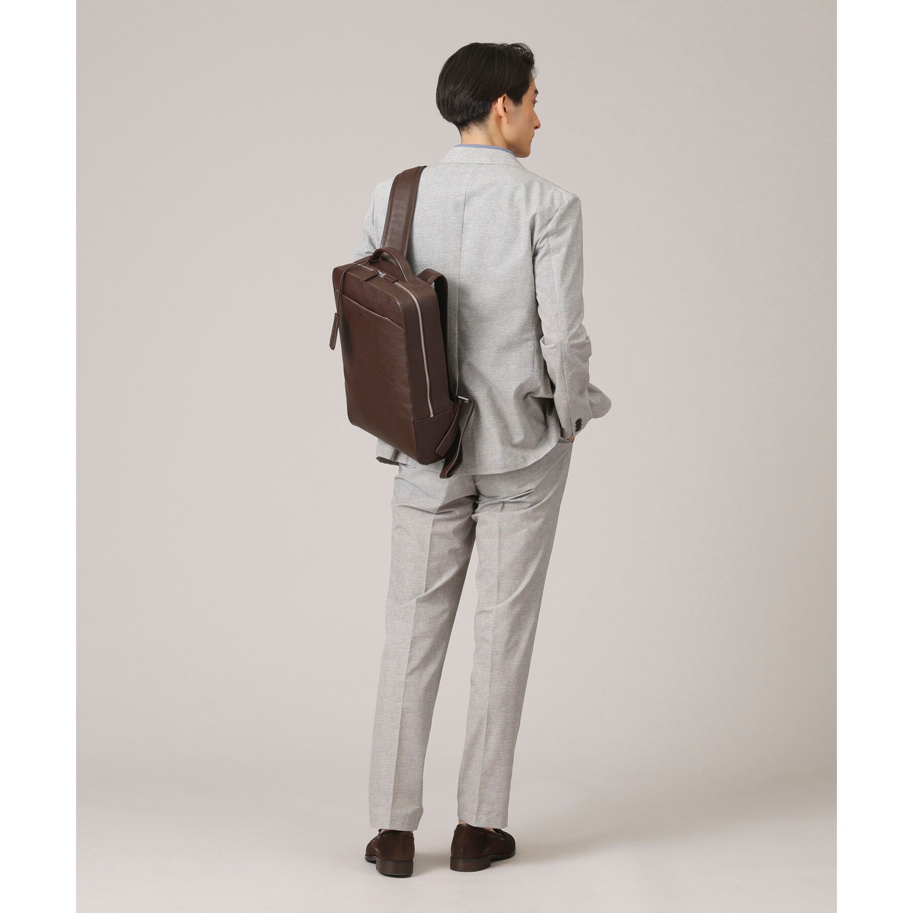 TAKEO KIKUCHI「フルベジタブルレザー バックパック」|リュック|