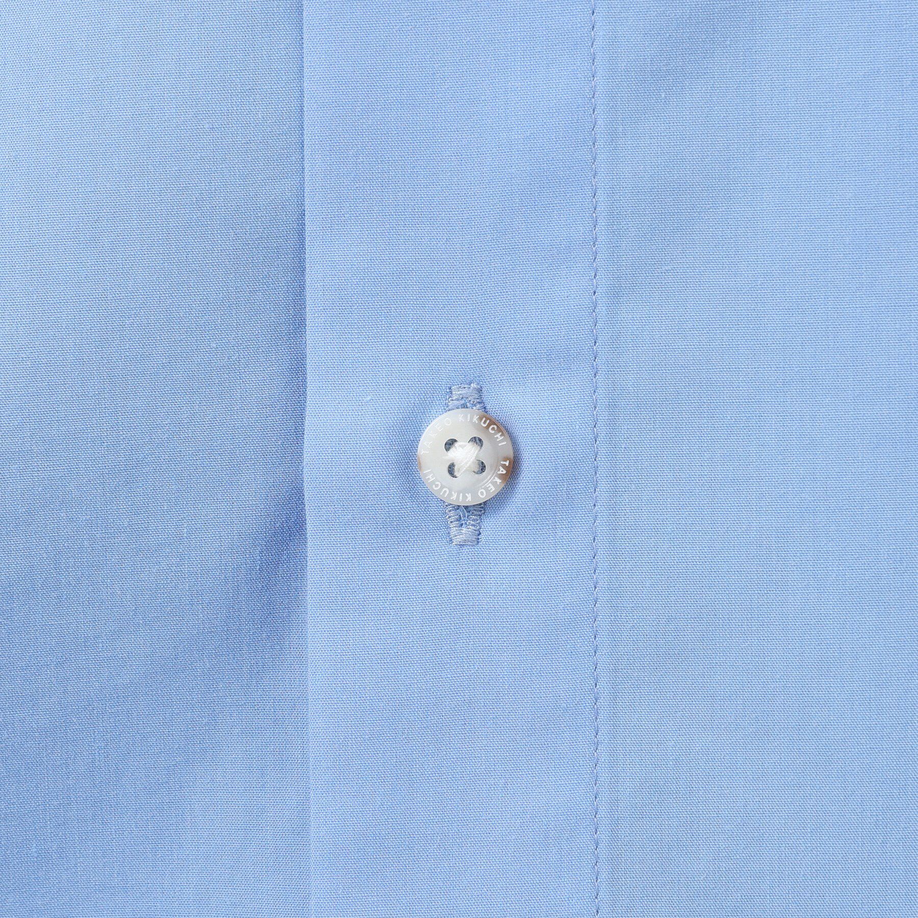 TAKEO KIKUCHI「コットン セルロース バンドカラー 半袖シャツ」|シャツ・ブラウス|