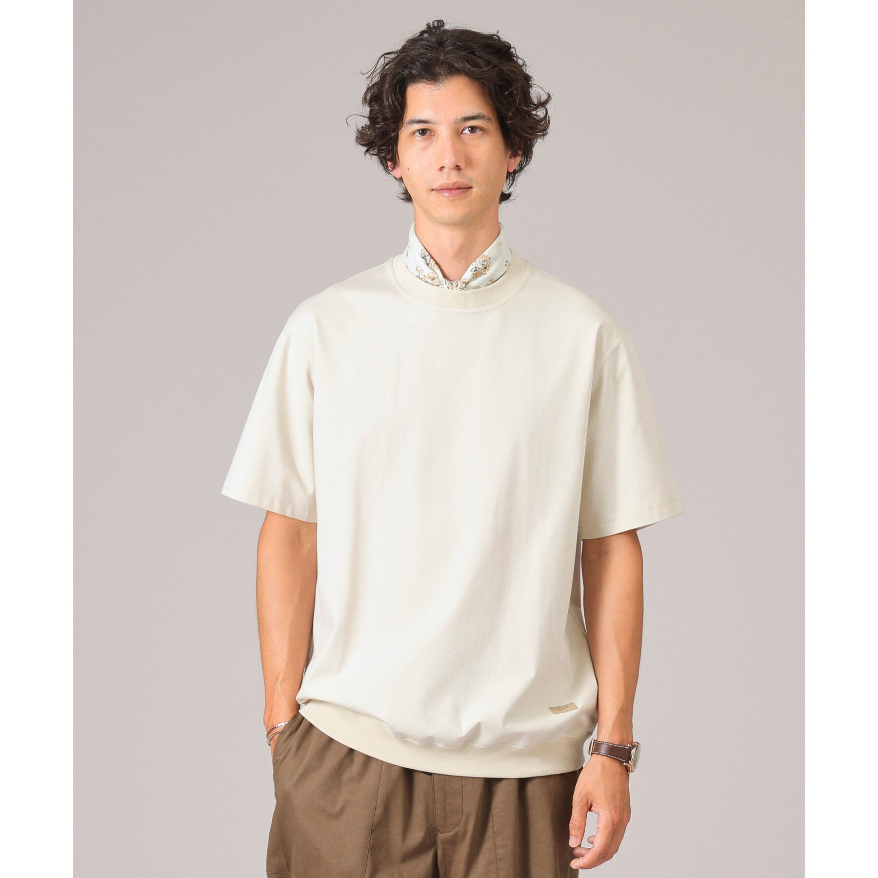 TAKEO KIKUCHI「【抗菌防臭／5サイズ展開】ハイゲージポンチ Tシャツ」|Tシャツ・カットソー|